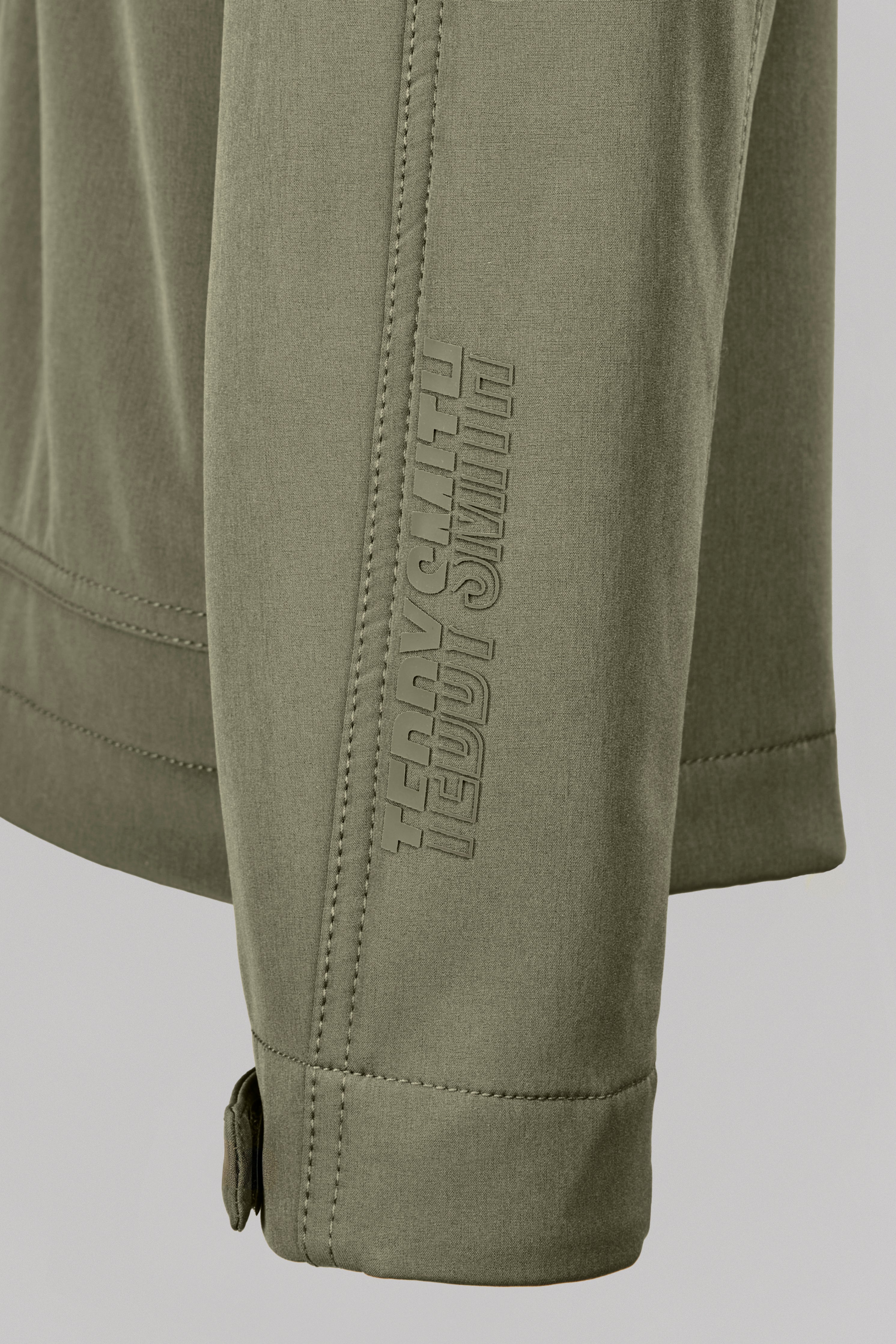Teddy Smith B-Renzo blouson dusty kaki capuche