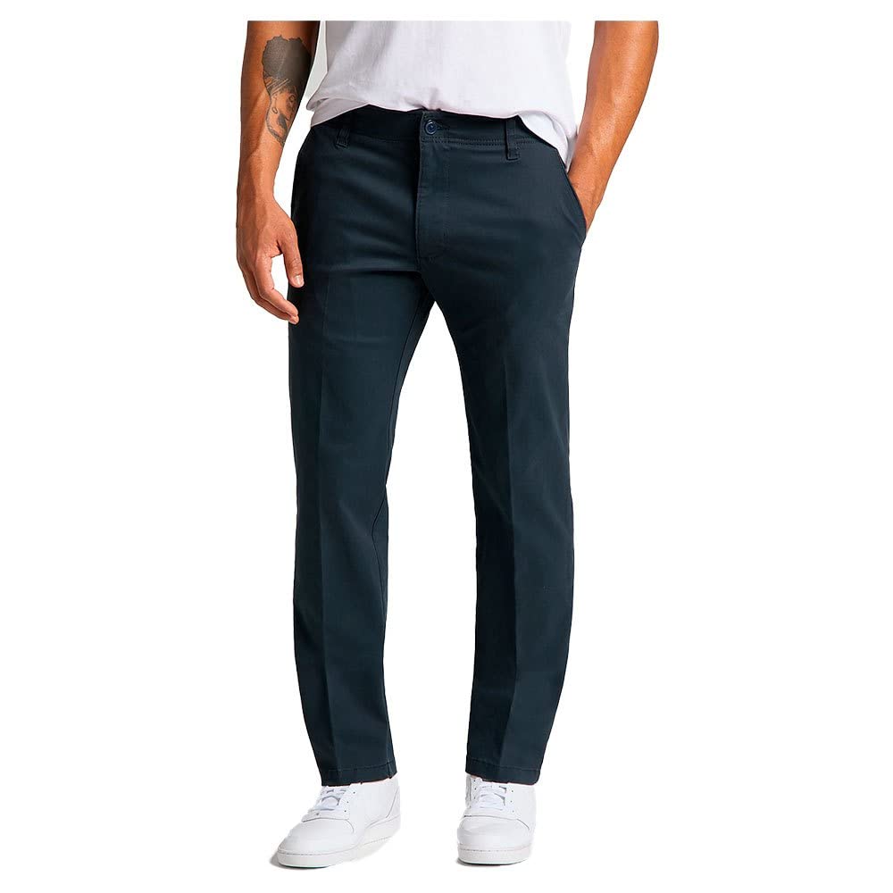 Lee Slim pantalon chino homme bleu marine coupe slim