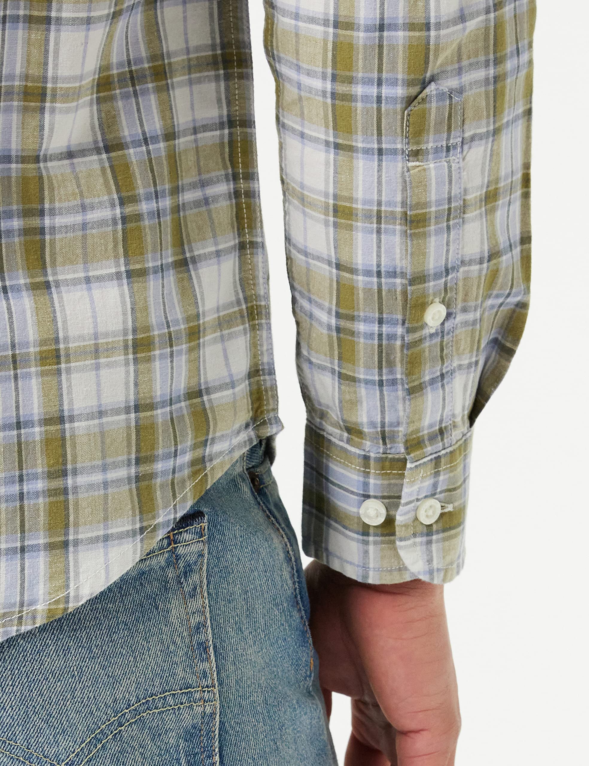 Lee Bouton Down t-shirt homme ammonite