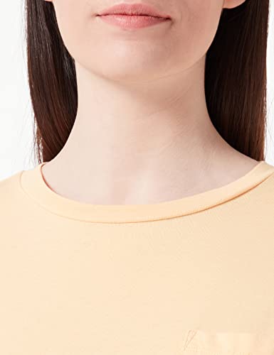 Lee Pocket Tee t-shirt femme S jaune doré coton