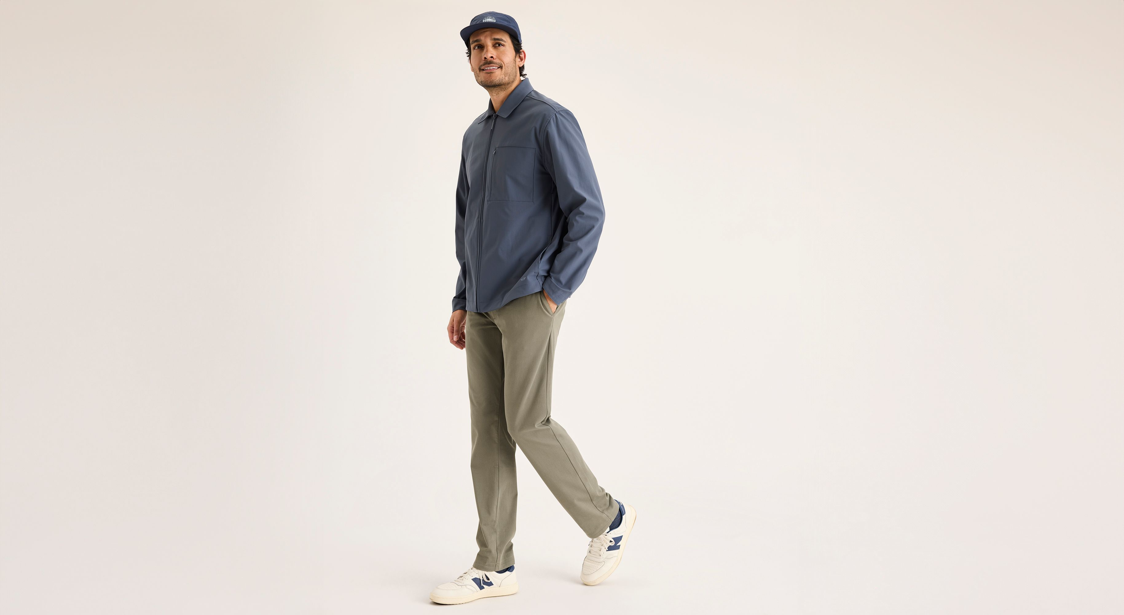 Dockers Go Activeflex chino homme slim vert camo