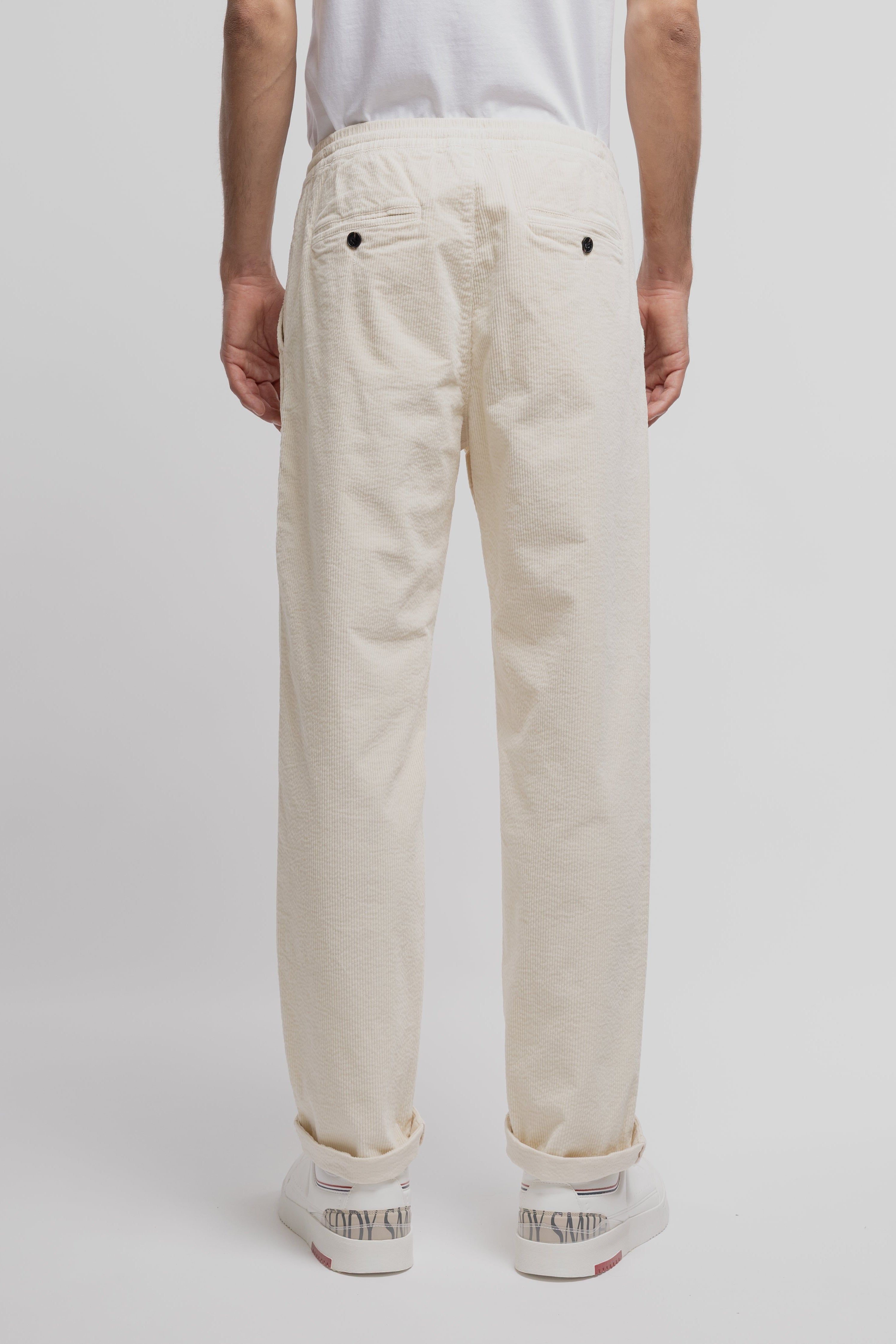 Teddy Smith Pywan 20 pantalon velours cream relaxed