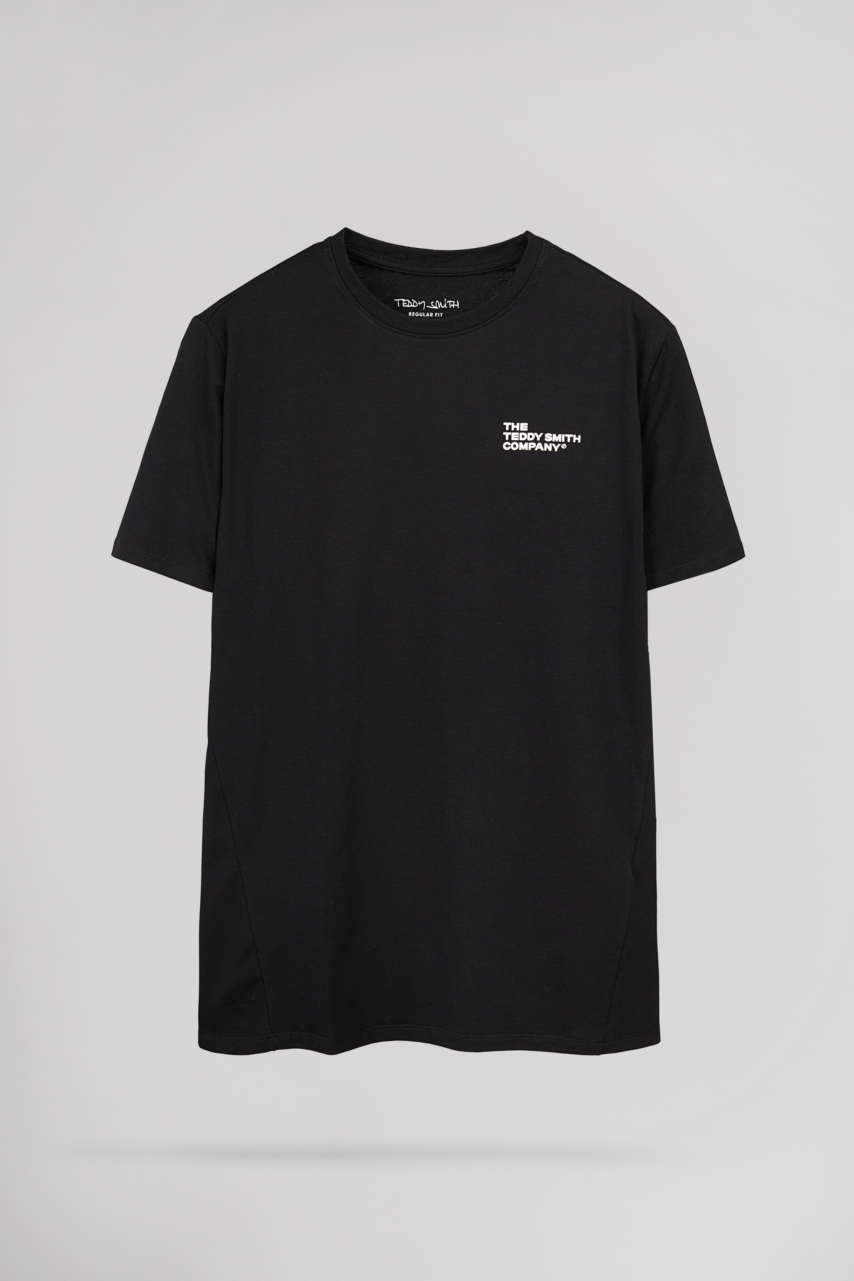 Teddy Smith T-Company MC t-shirt Noir coton stretch