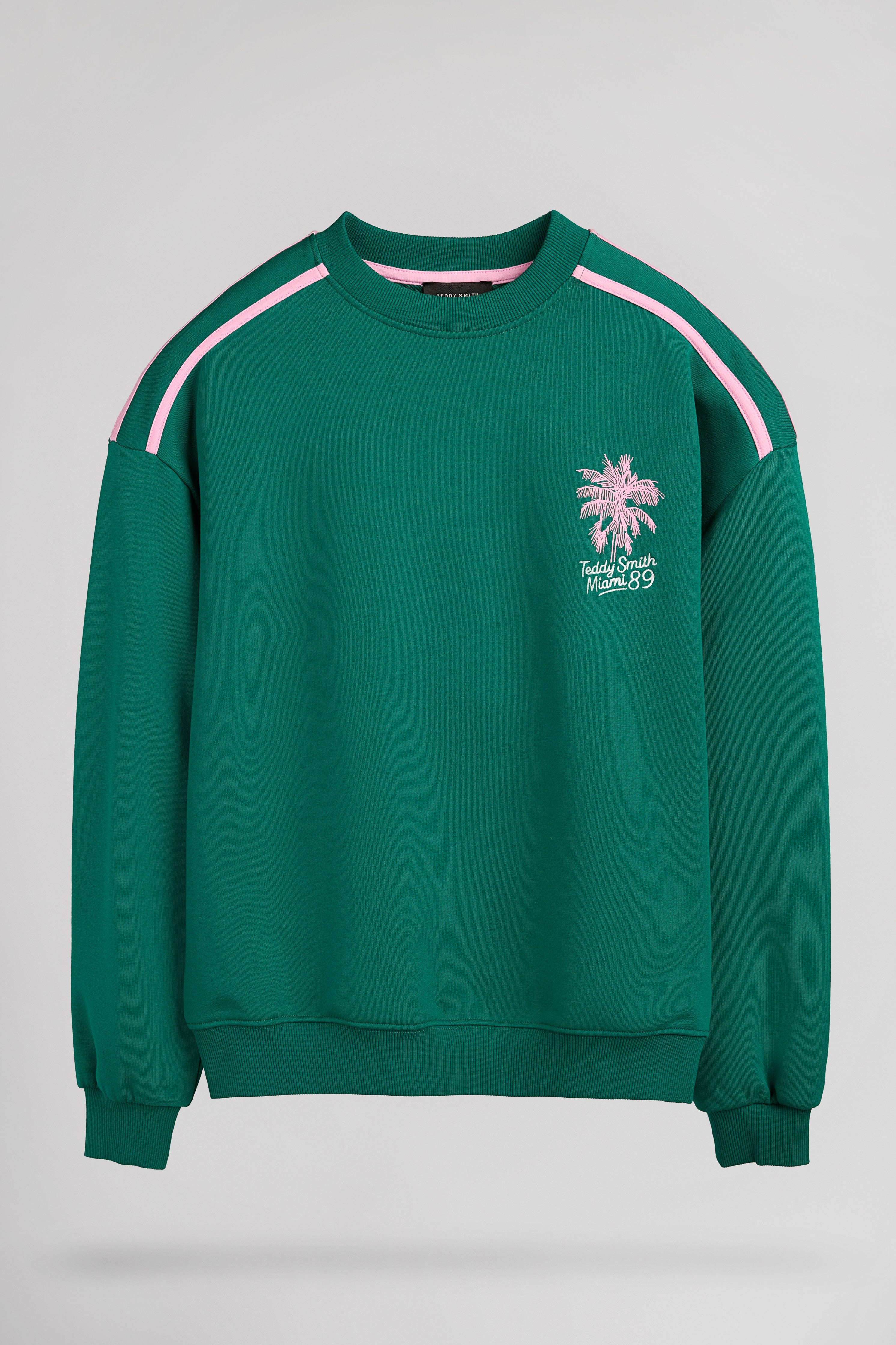 Teddy Smith S-Oria JR sweat fille vert molleton