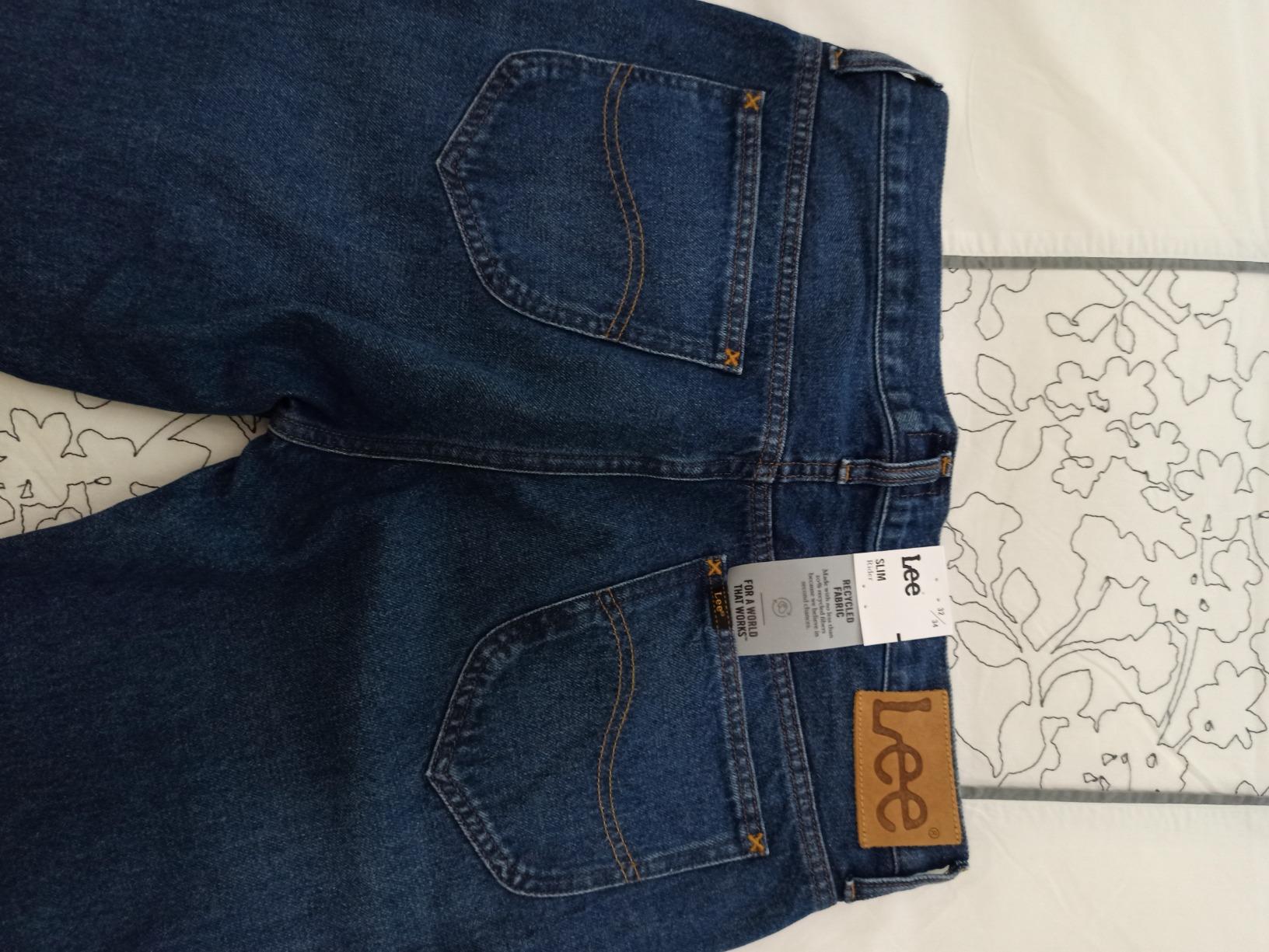 Lee Rider jean homme stretch délavage foncé