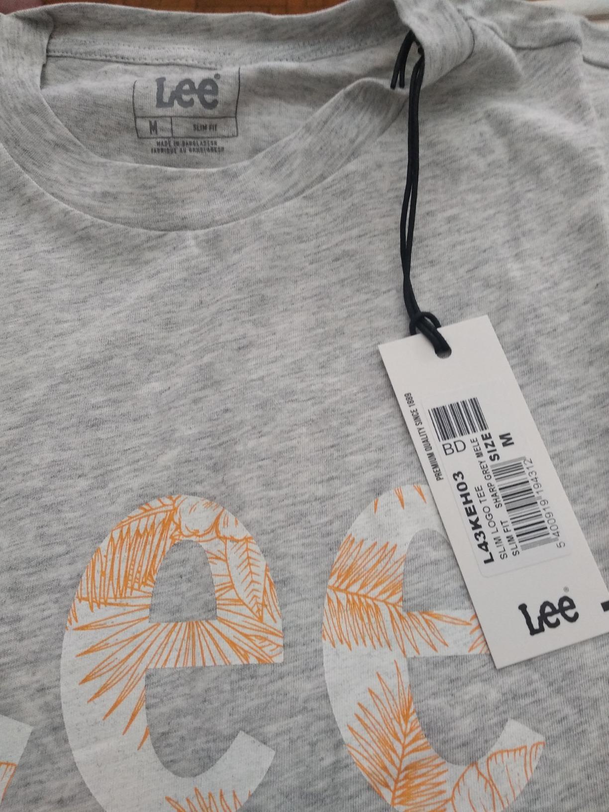 Lee Slim Logo t-shirt femme slim manches courtes