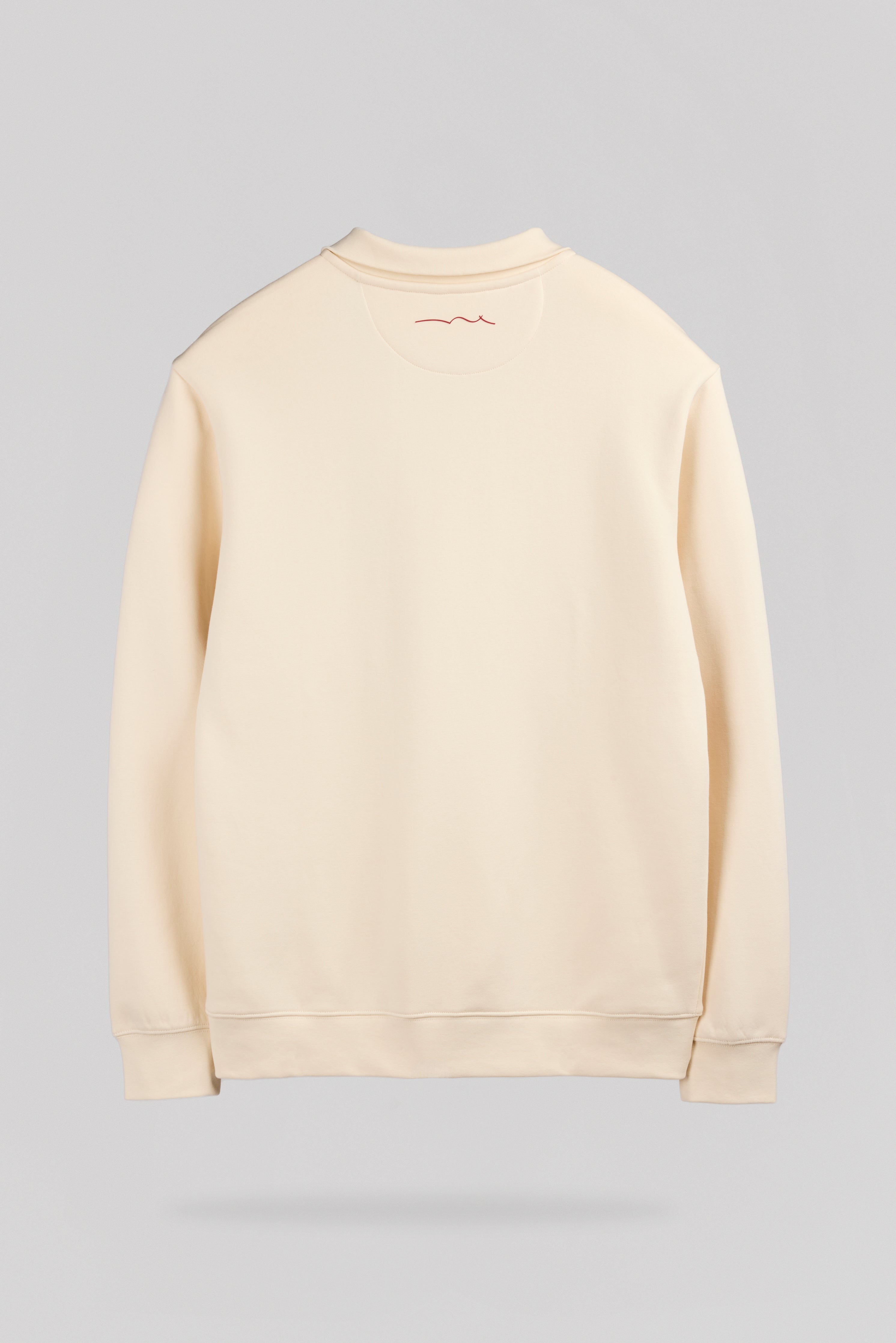 Teddy Smith S-Loan Naturel sweat col camionneur homme