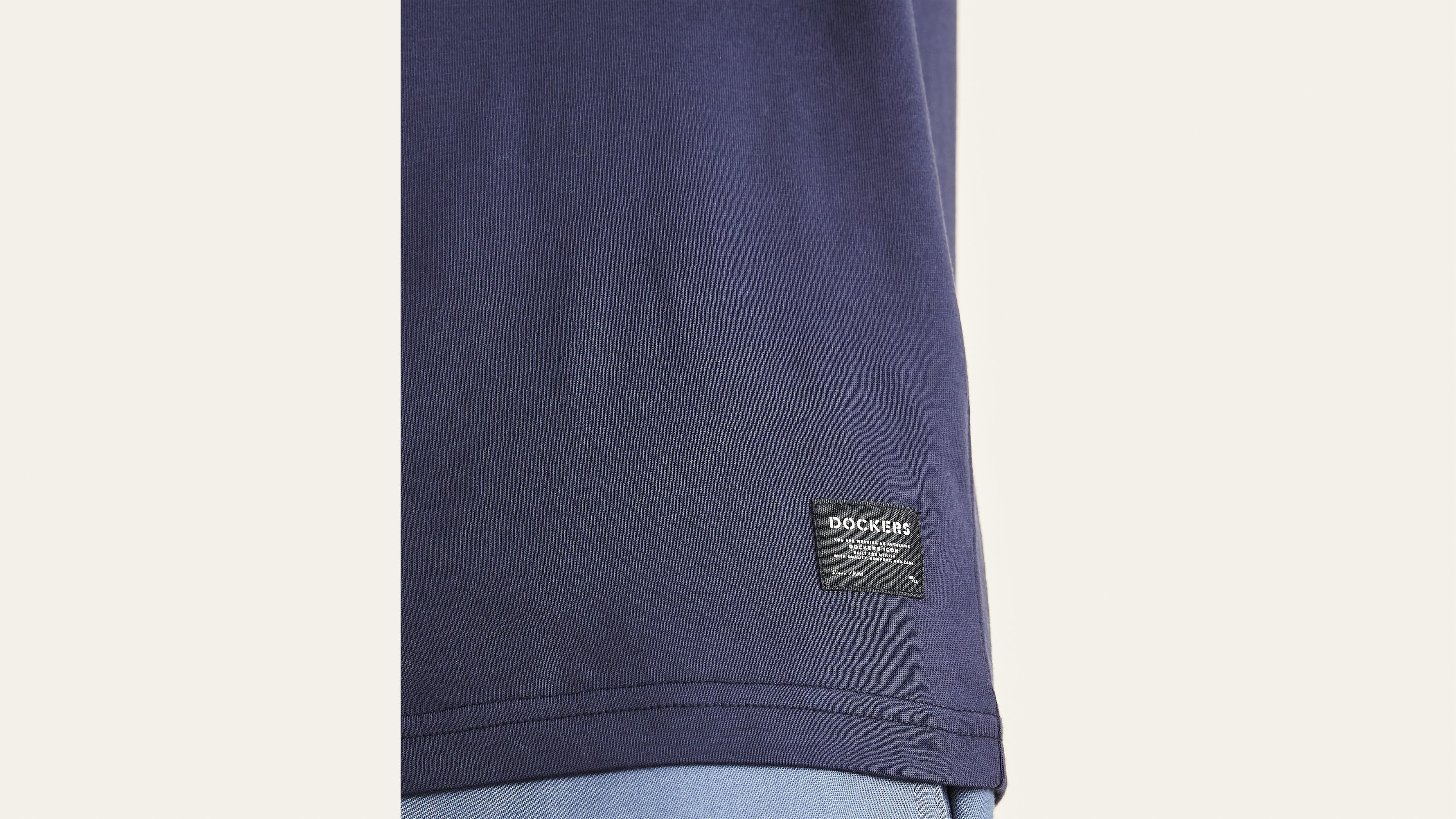 Dockers Original Tee Slim Fit t-shirt bleu coton