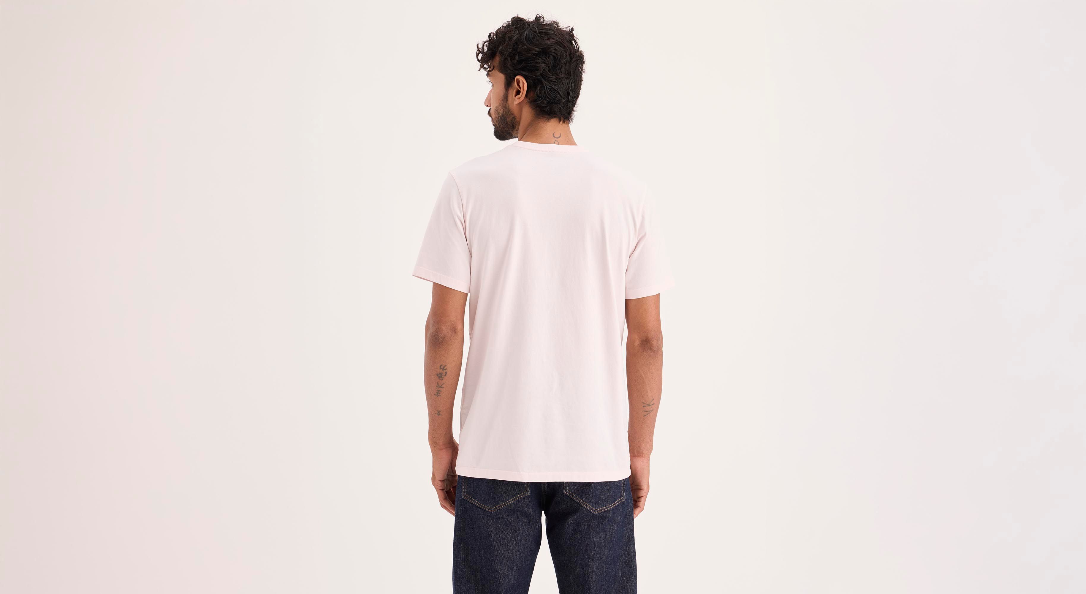 Dockers Graphic Tee T-shirt slim rose coton