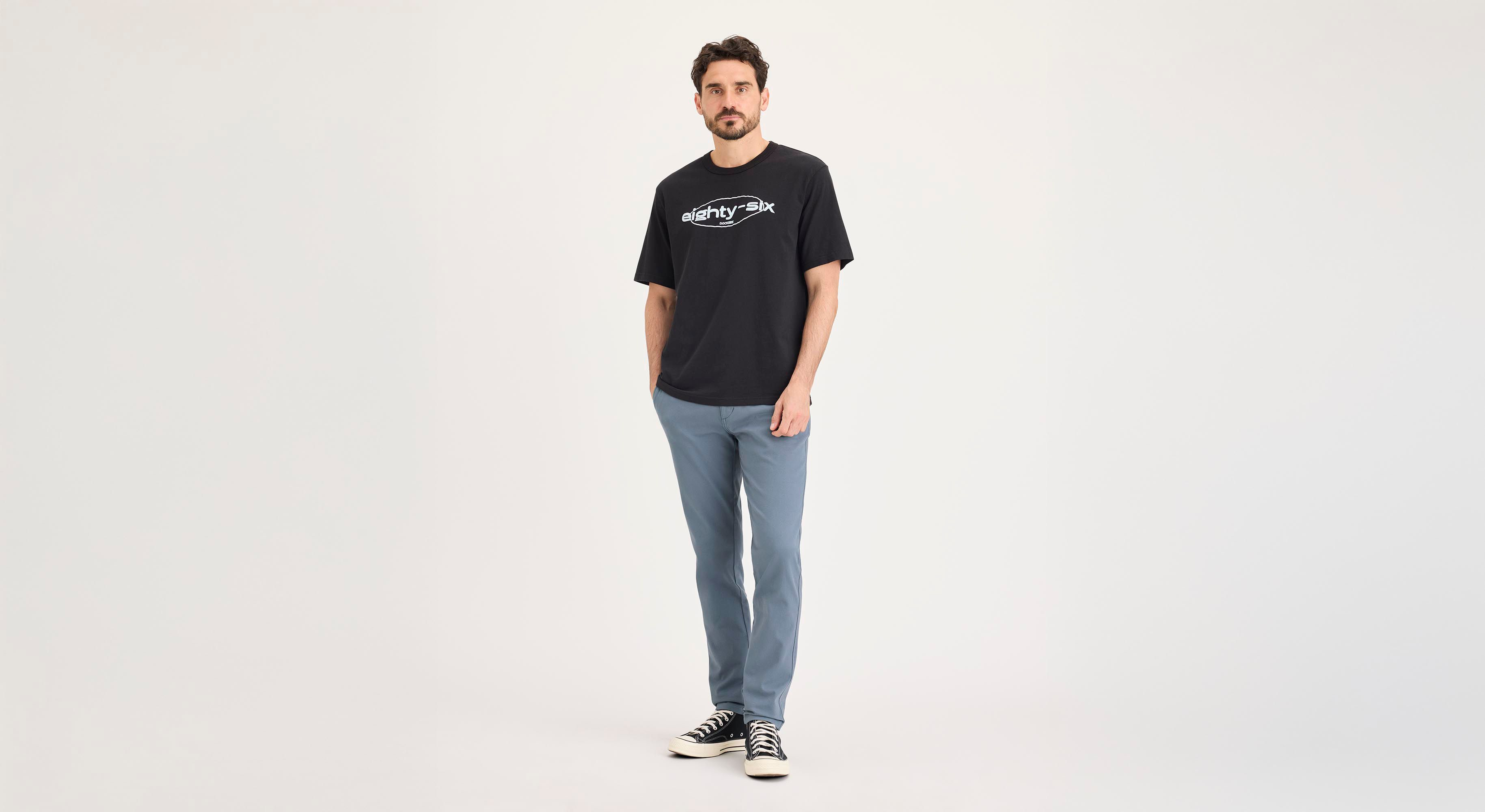 Dockers Ultimate Smart 360 Flex chino gris coupe skinny