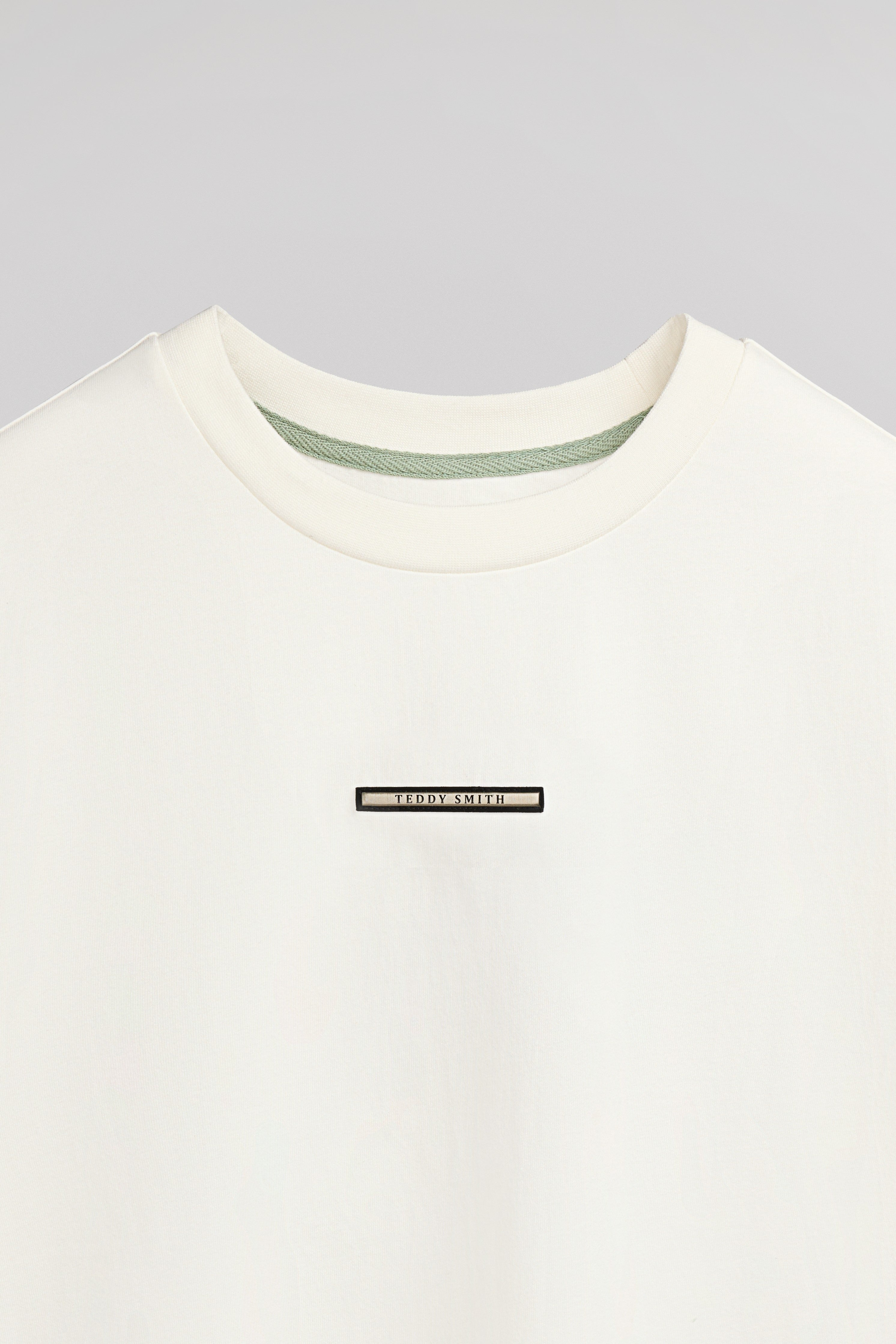 Teddy Smith T-Olivio MC t-shirt ample blanc