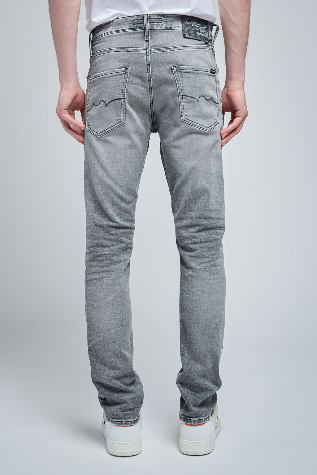 Teddy Smith Reeple jean gris regular slim longueur 32