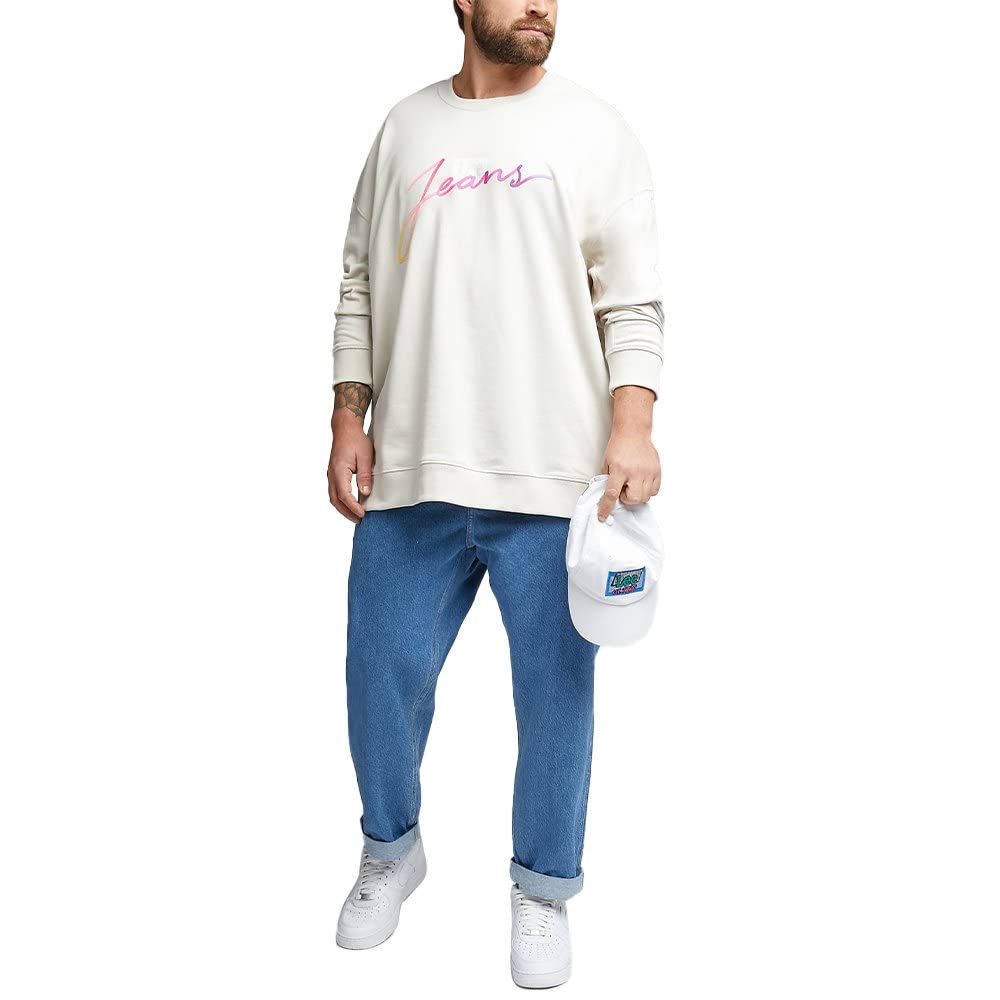 Lee Loose Seasonal sweat homme molleton gris brumeux