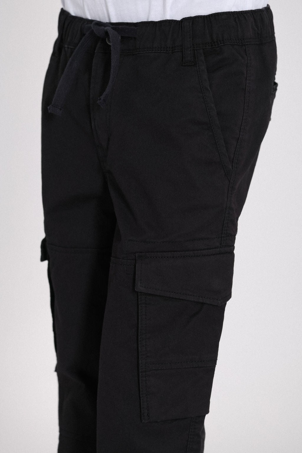 TEDDY SMITH P-MURRAY pantalon cargo garçon charbon stretch