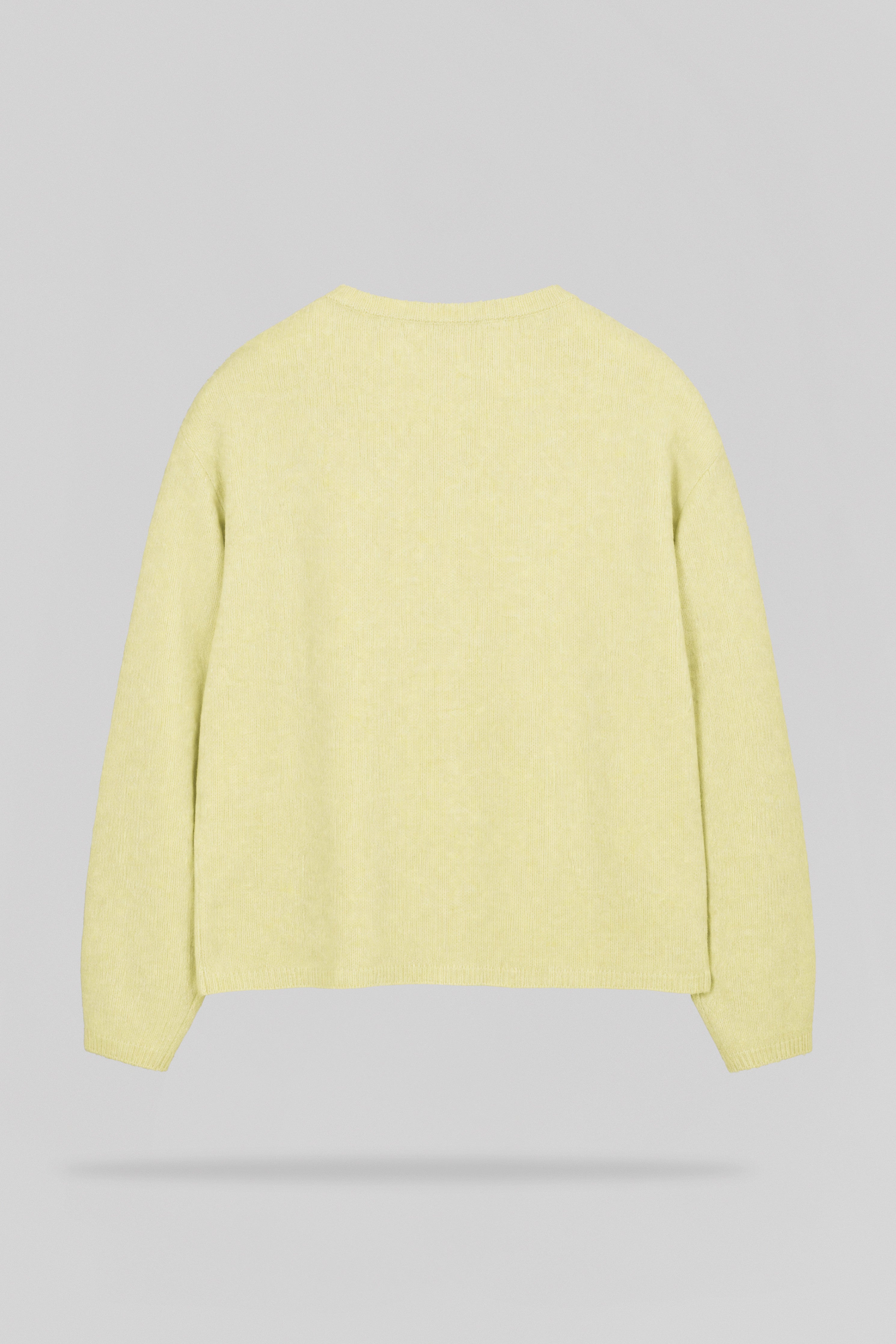 Teddy Smith G-Amelia gilet laine jaune citron femme
