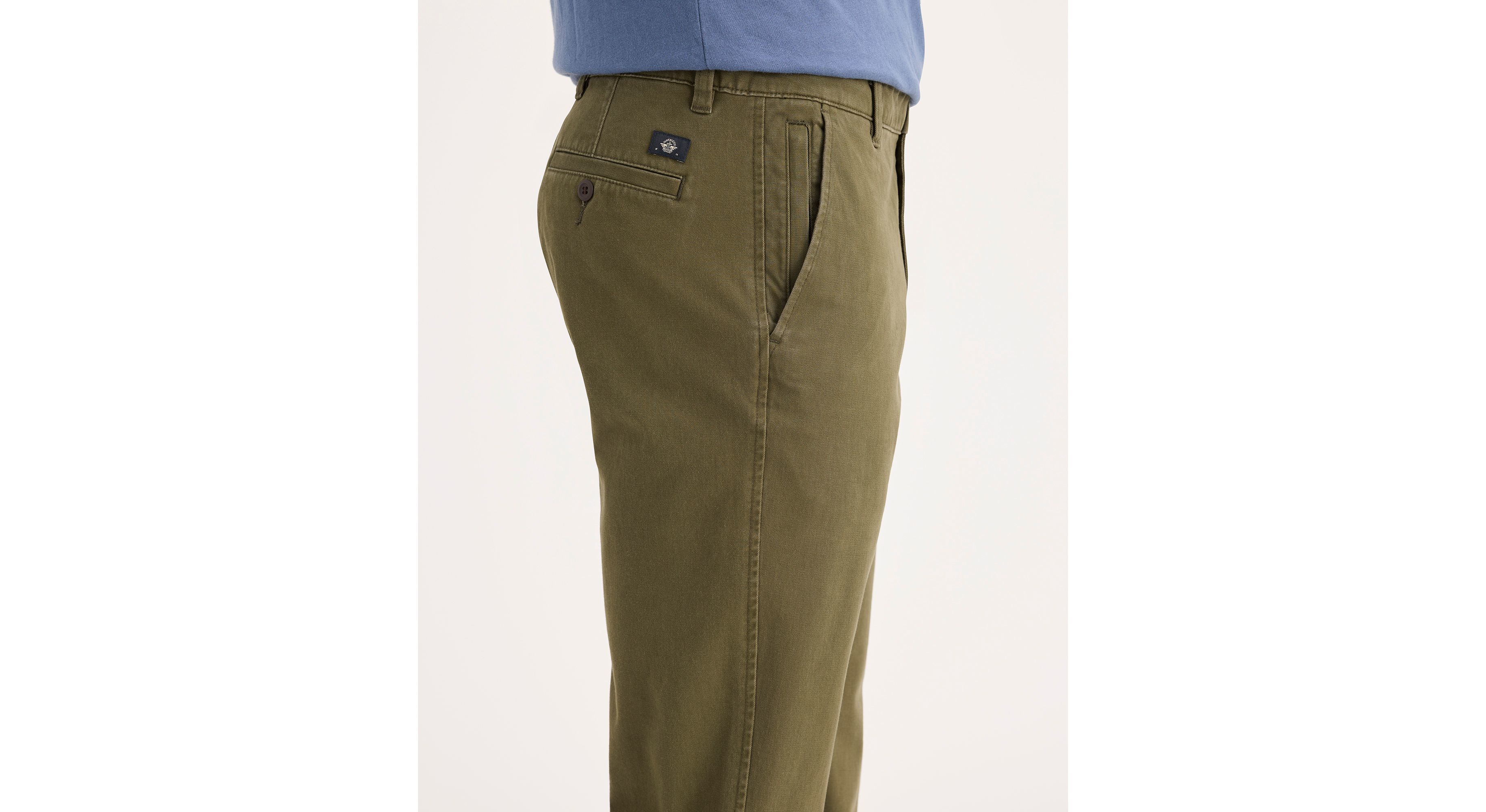 Dockers Ultimate Slim Fit chino vert olive stretch