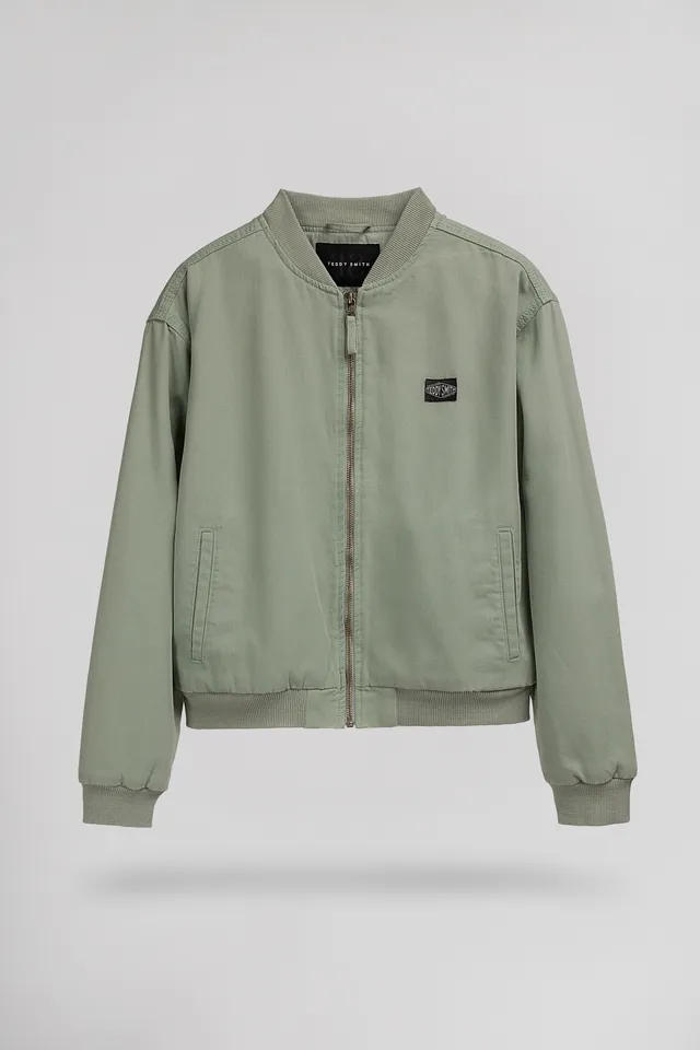 Teddy Smith B-Oston JR Blouson Iceberg Green Fille