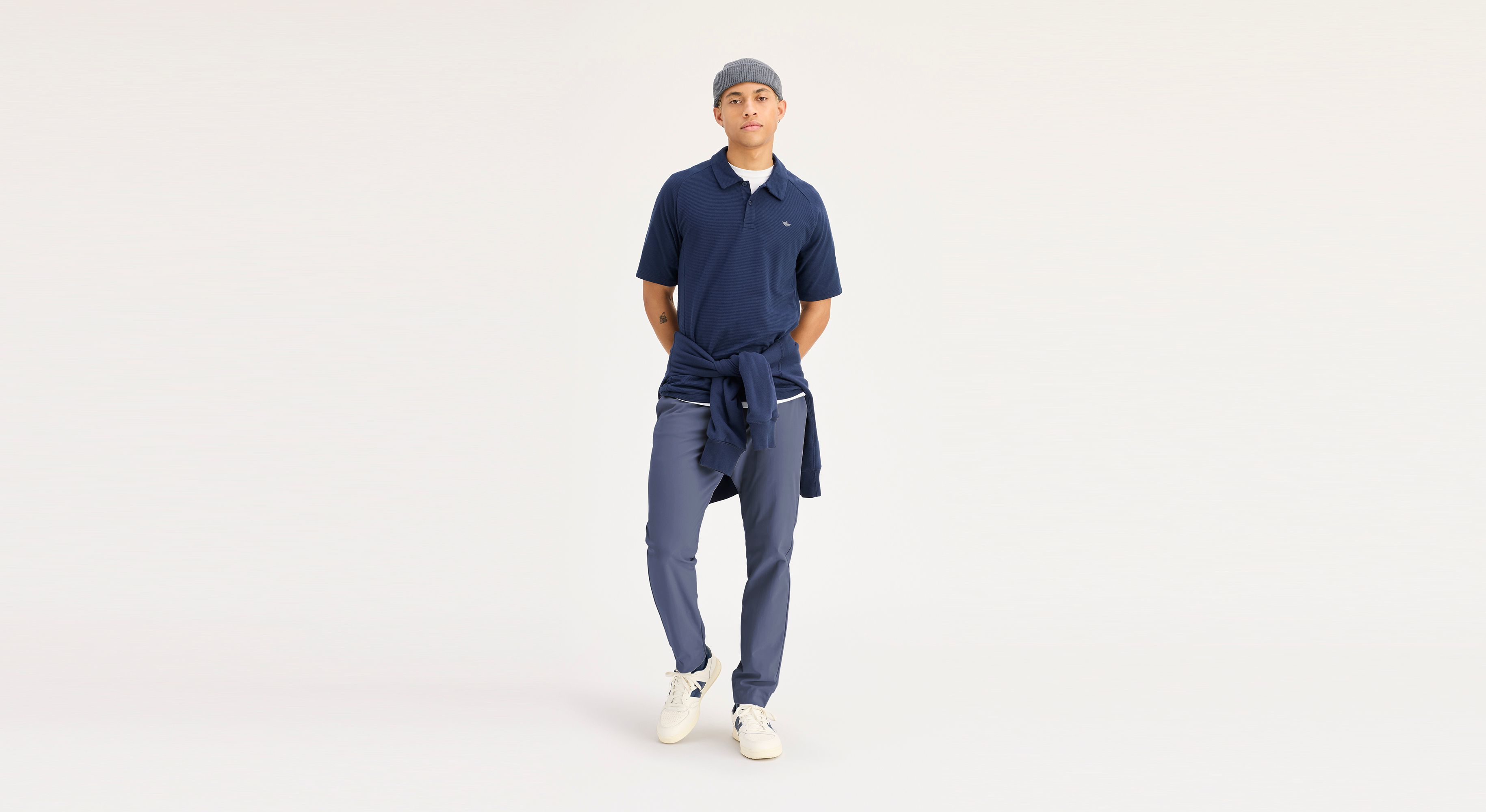 Dockers Go Airweave jogger homme bleu slim