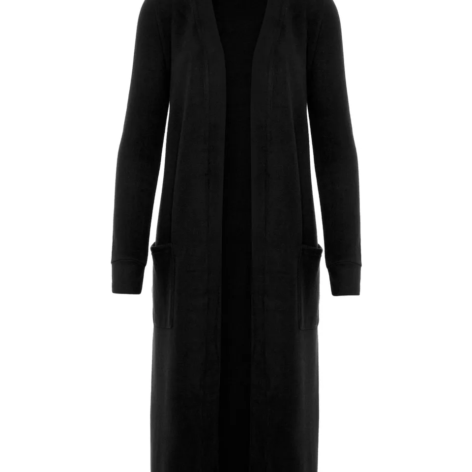Noisy May gilet long ouvert manches longues poches