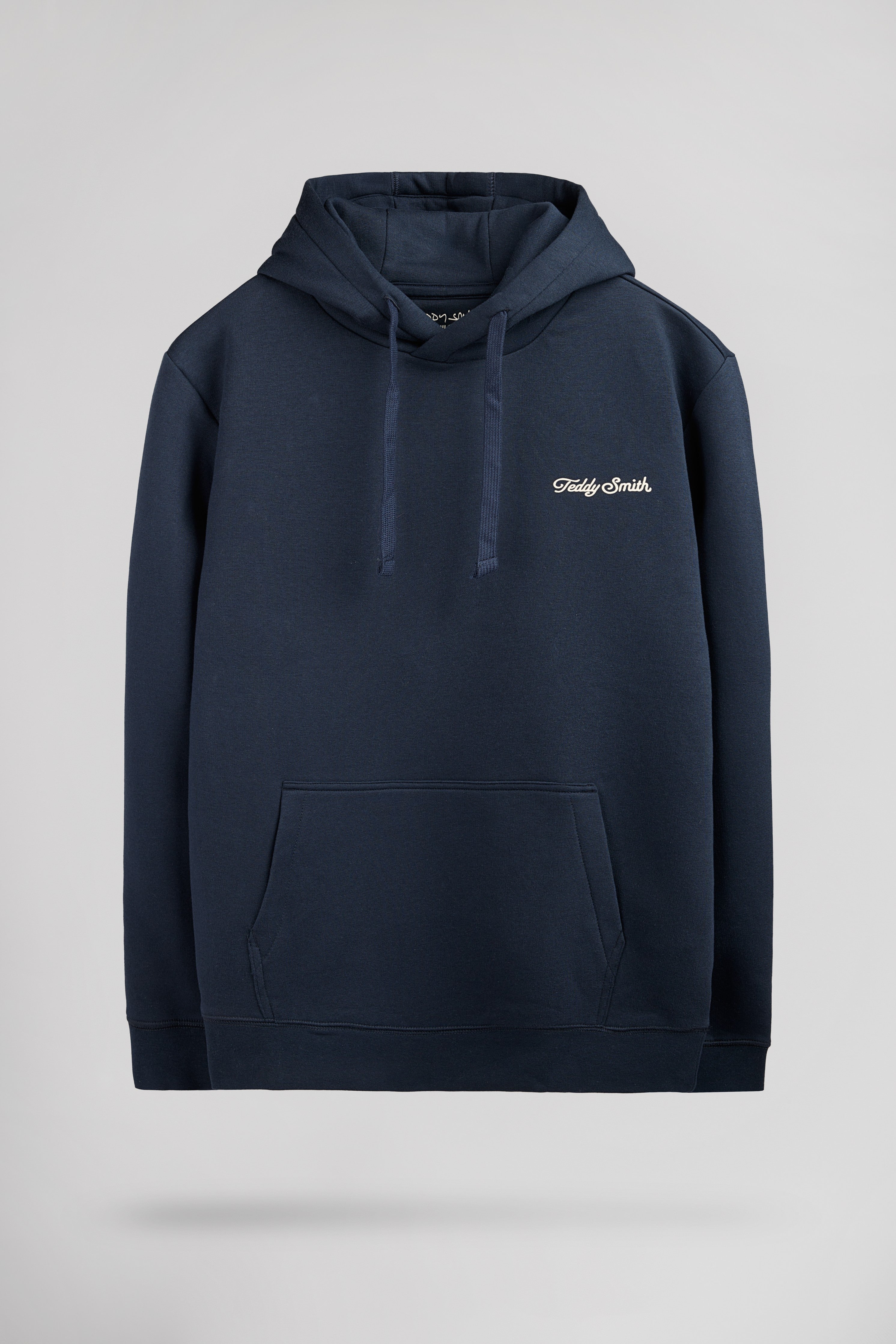 TEDDY SMITH S-MINIMALIST HO sweat navy capuche homme