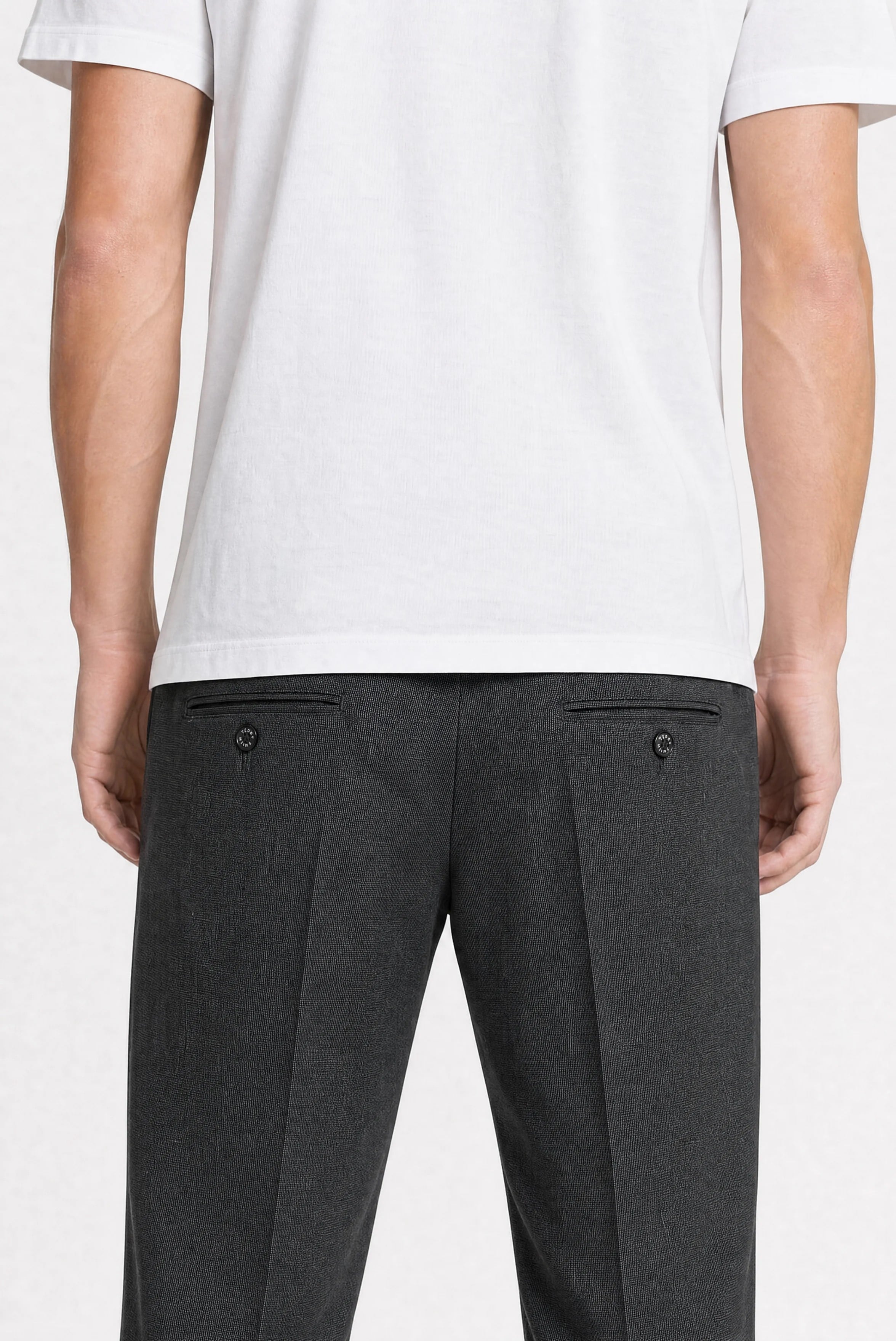 Teddy Smith Pywan 17 Mixed pantalon slim noir mélangé
