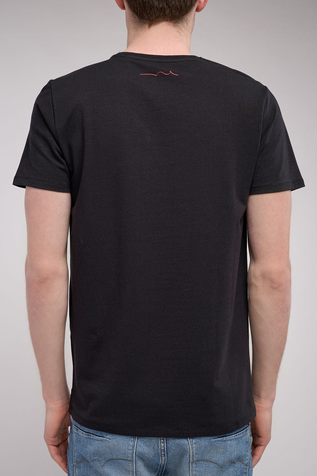 Teddy Smith T-Taho t-shirt charbon col rond