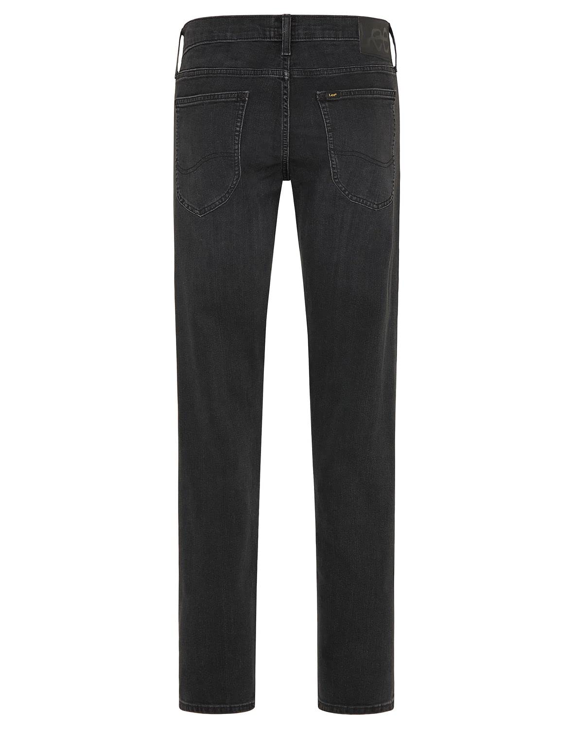 Lee Luke jean slim homme noir tapered coton