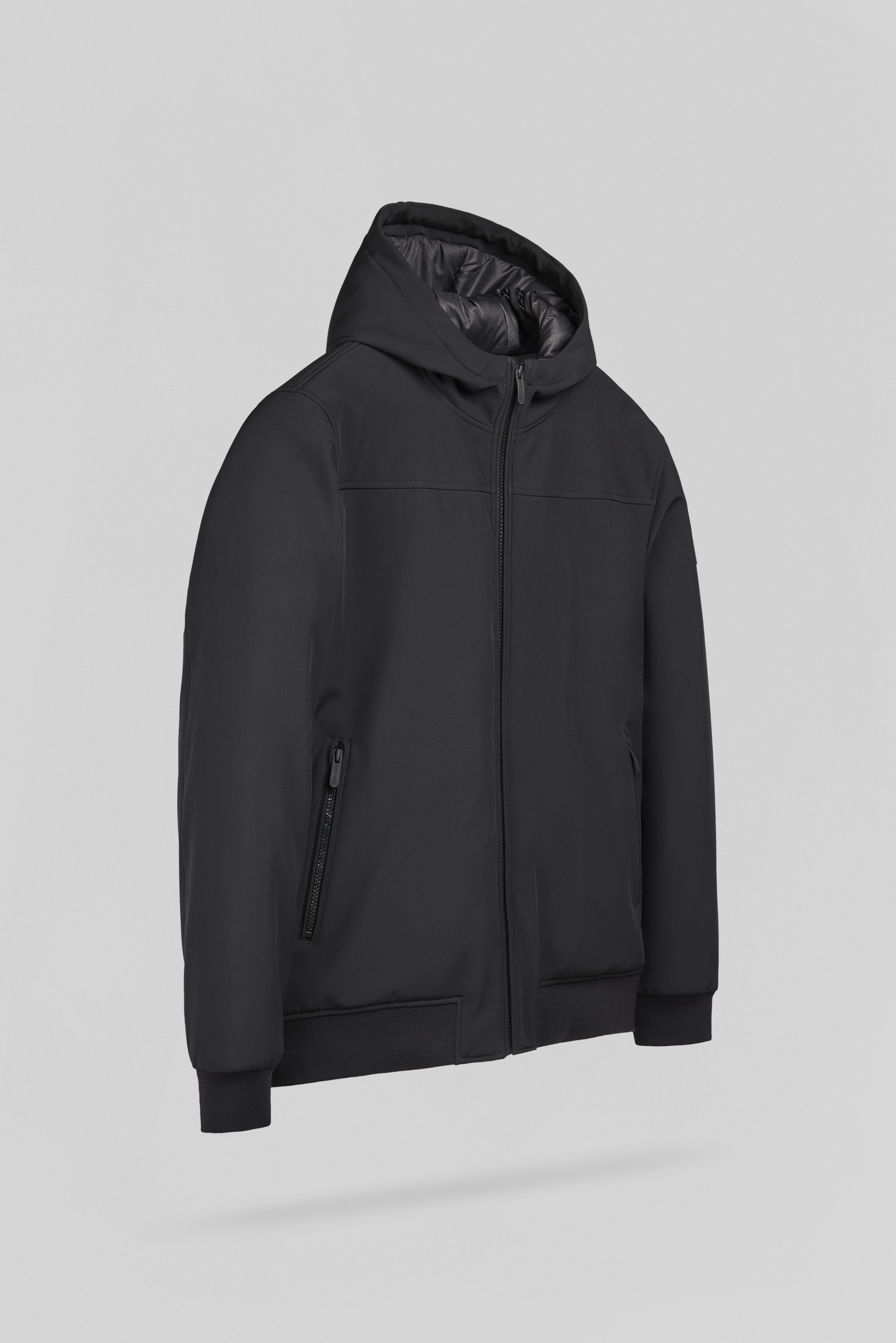 Teddy Smith B-Samy blouson noir déperlant capuche