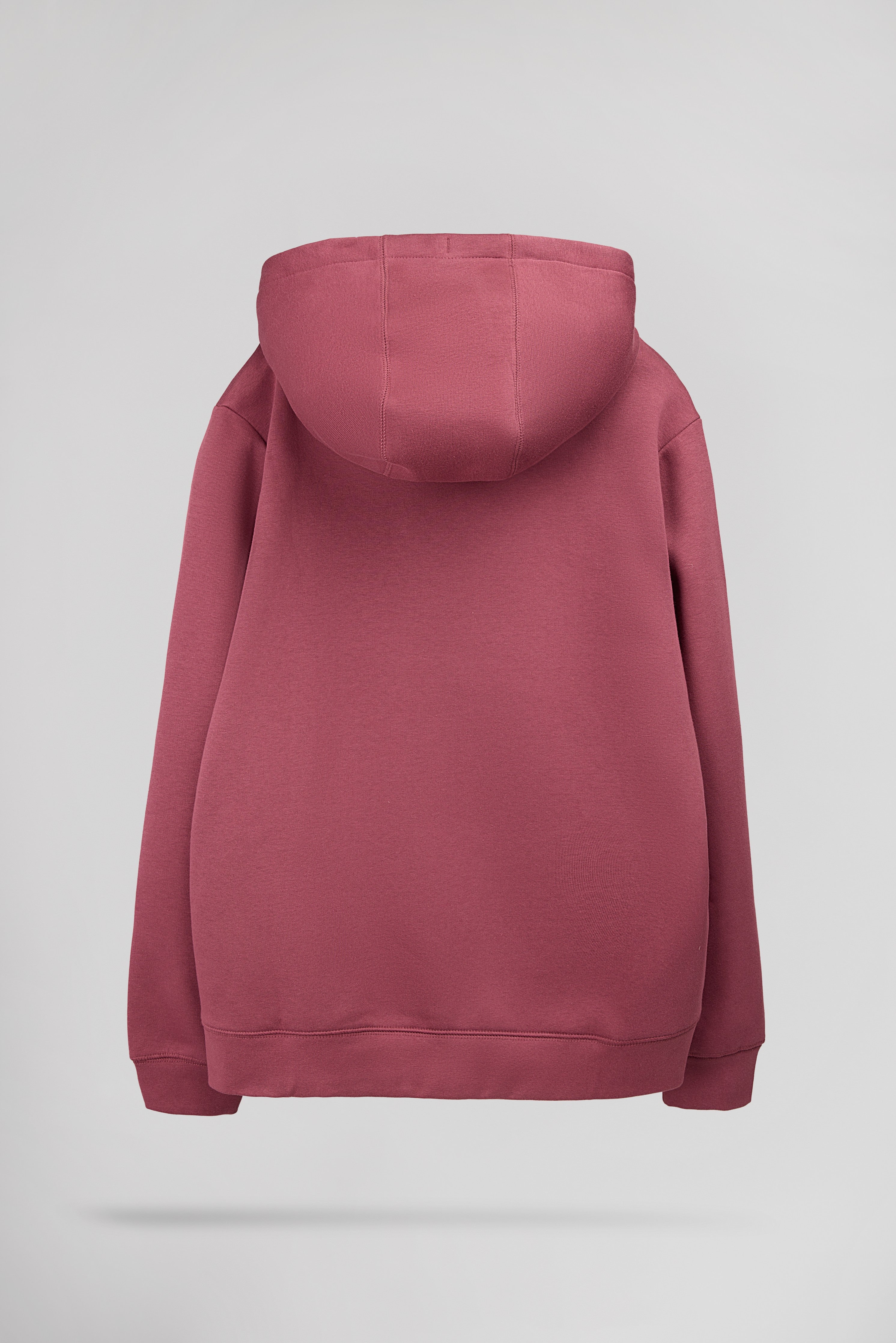 Teddy Smith S-Solene Hoody sweat capuche framboise foncé molleton