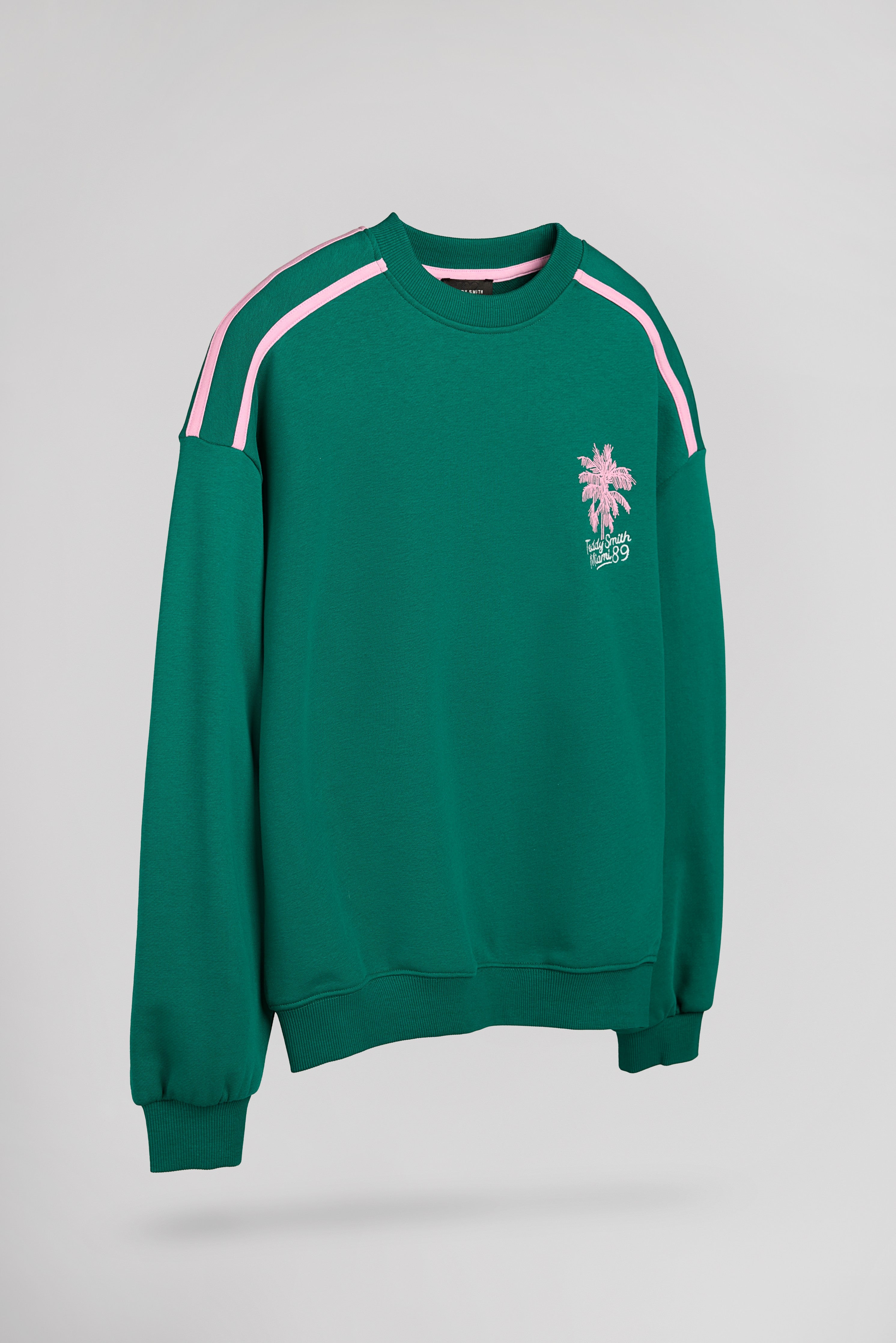 Teddy Smith S-Oria JR sweat fille vert molleton
