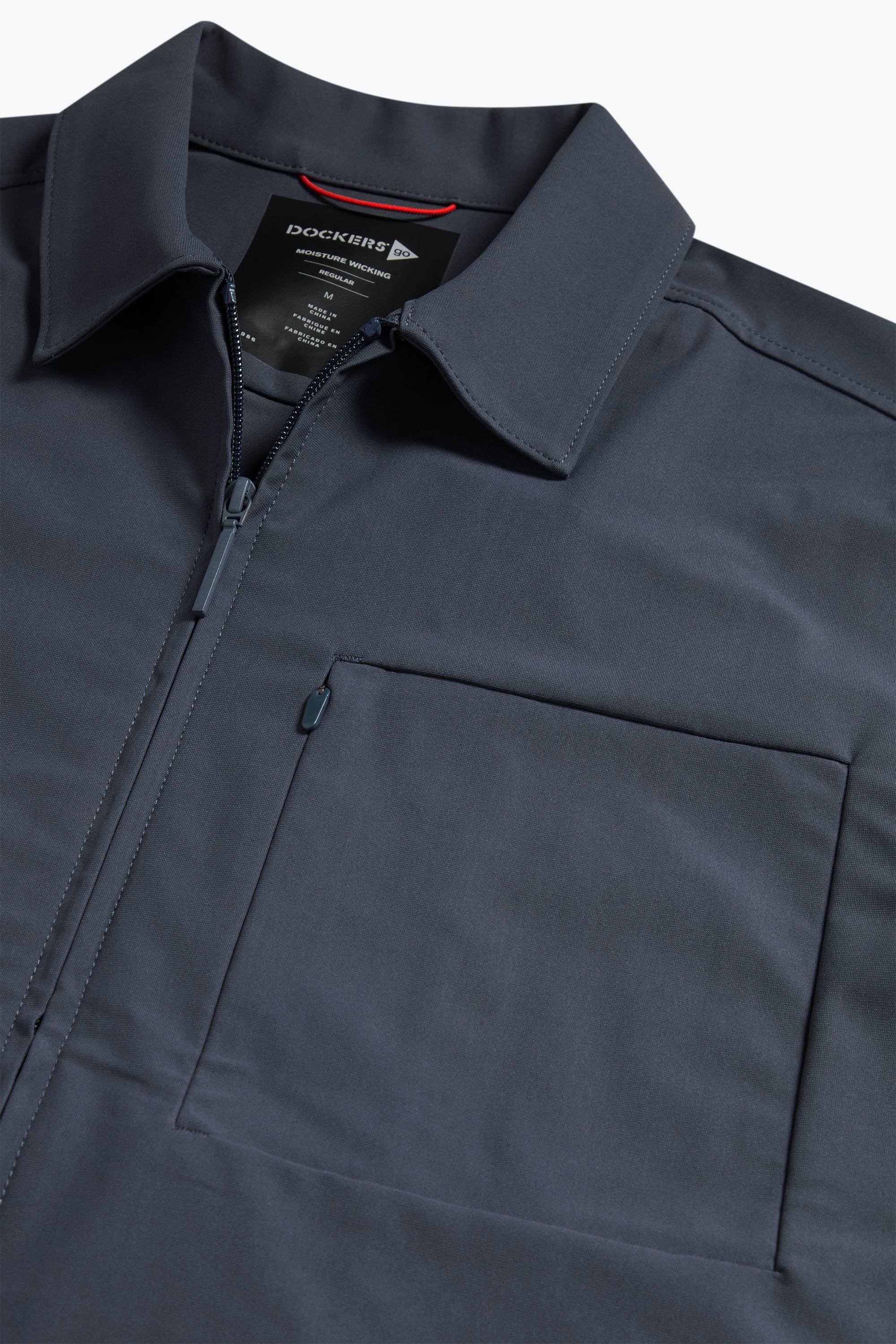 Dockers Go surchemise bleue regular anti-humidité