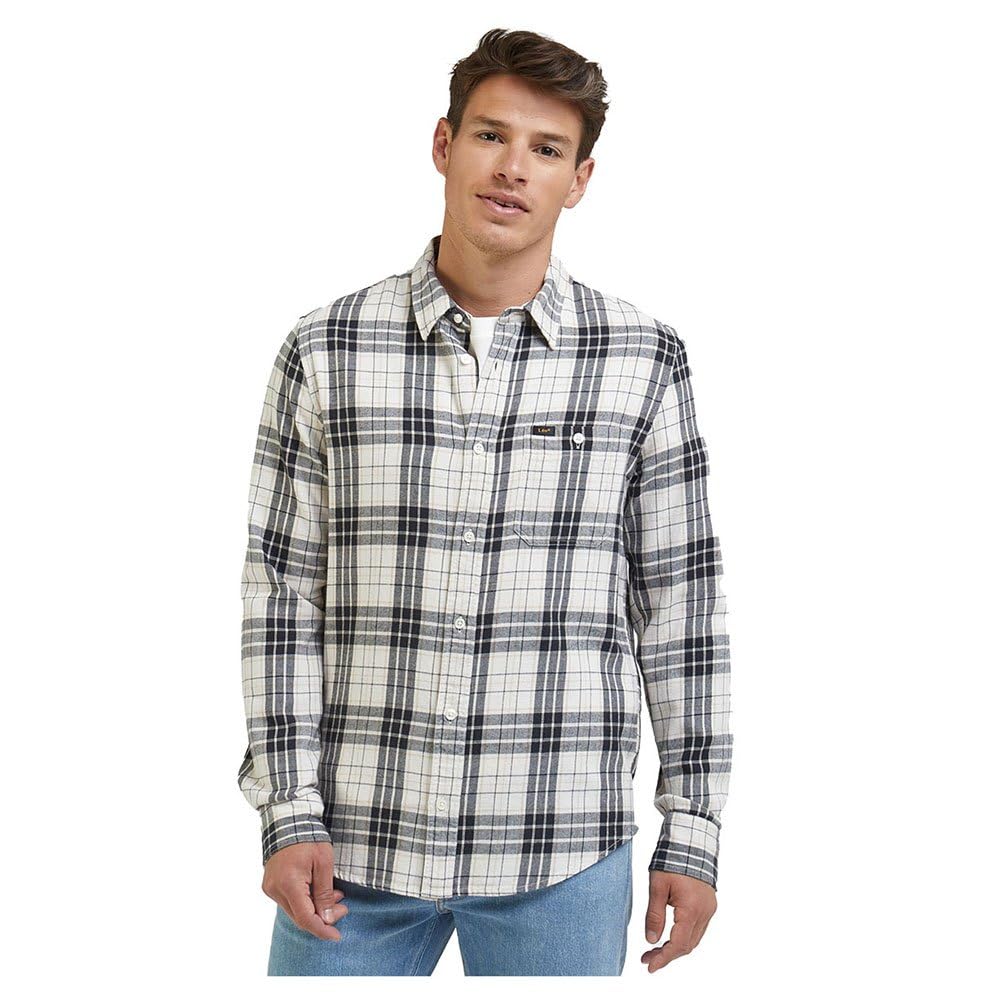 Lee Leesure t-shirt homme M écru coton