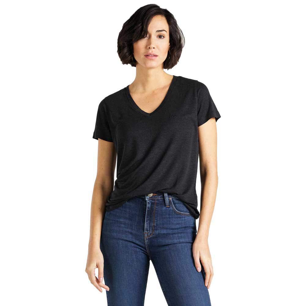 Lee V Neck Tee t-shirt femme col V coton