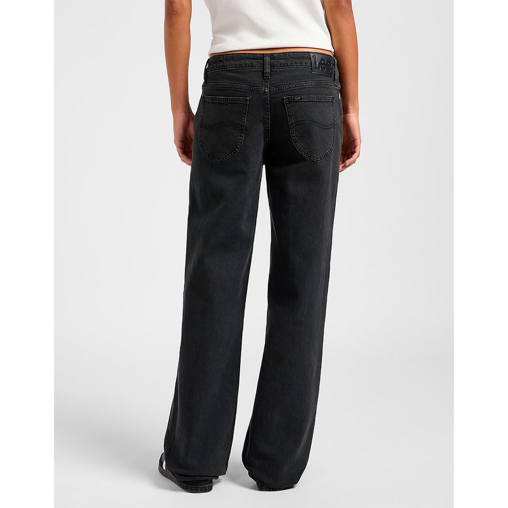 Lee Zoe jean droit 33W 33L Dark Mood stretch