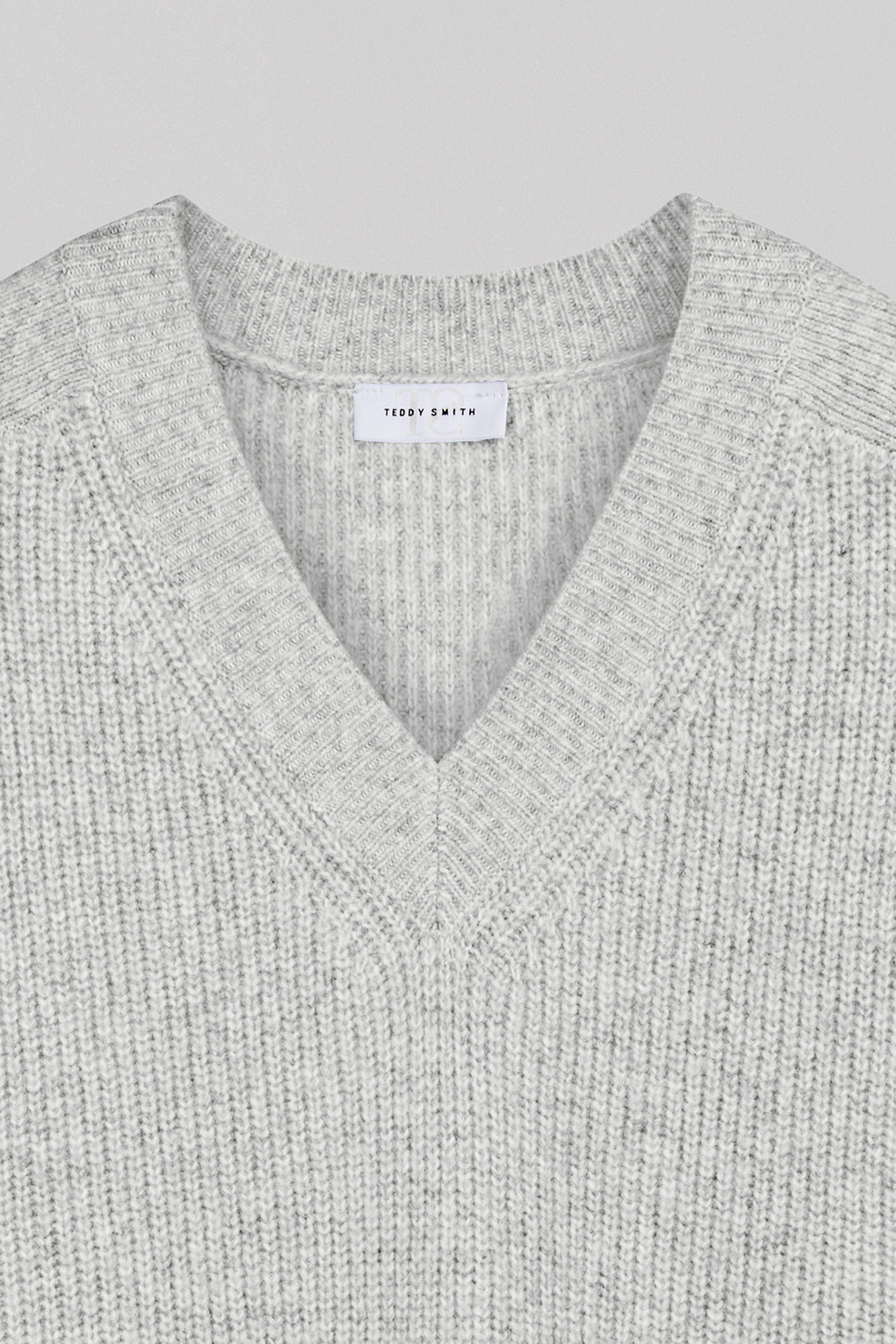 Teddy Smith P-Milo pull gris chiné femme sans manches