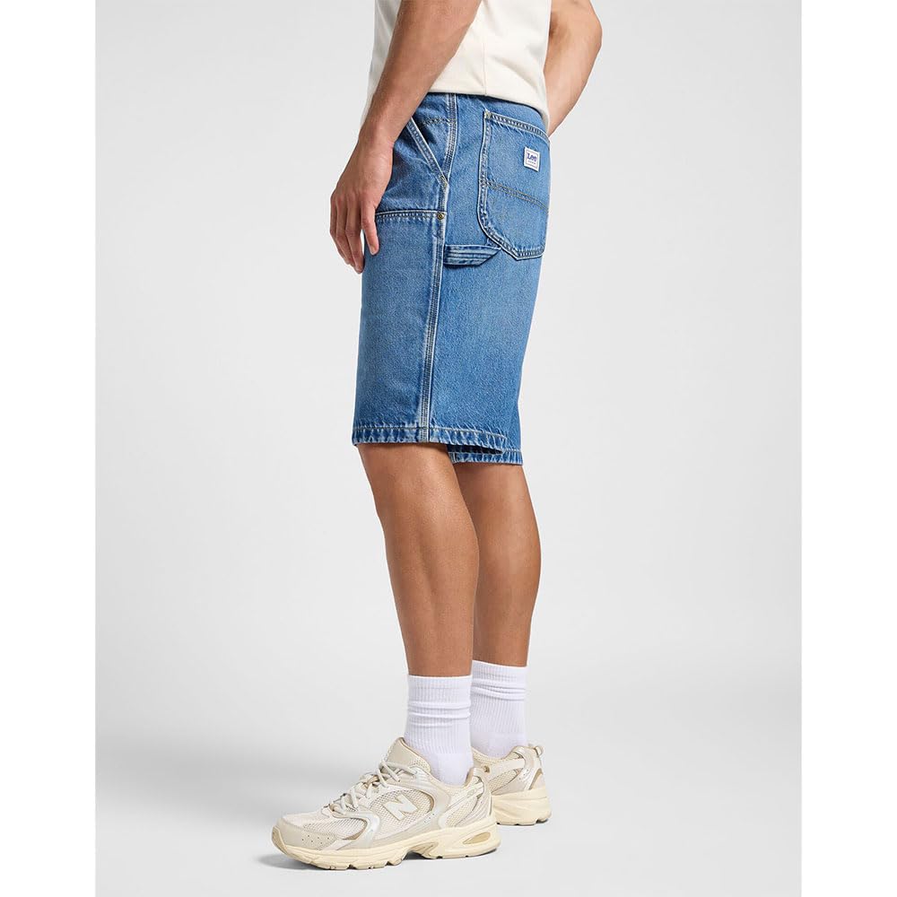 Lee DBL Knee Carpenter Short Homme Raven 28W Denim