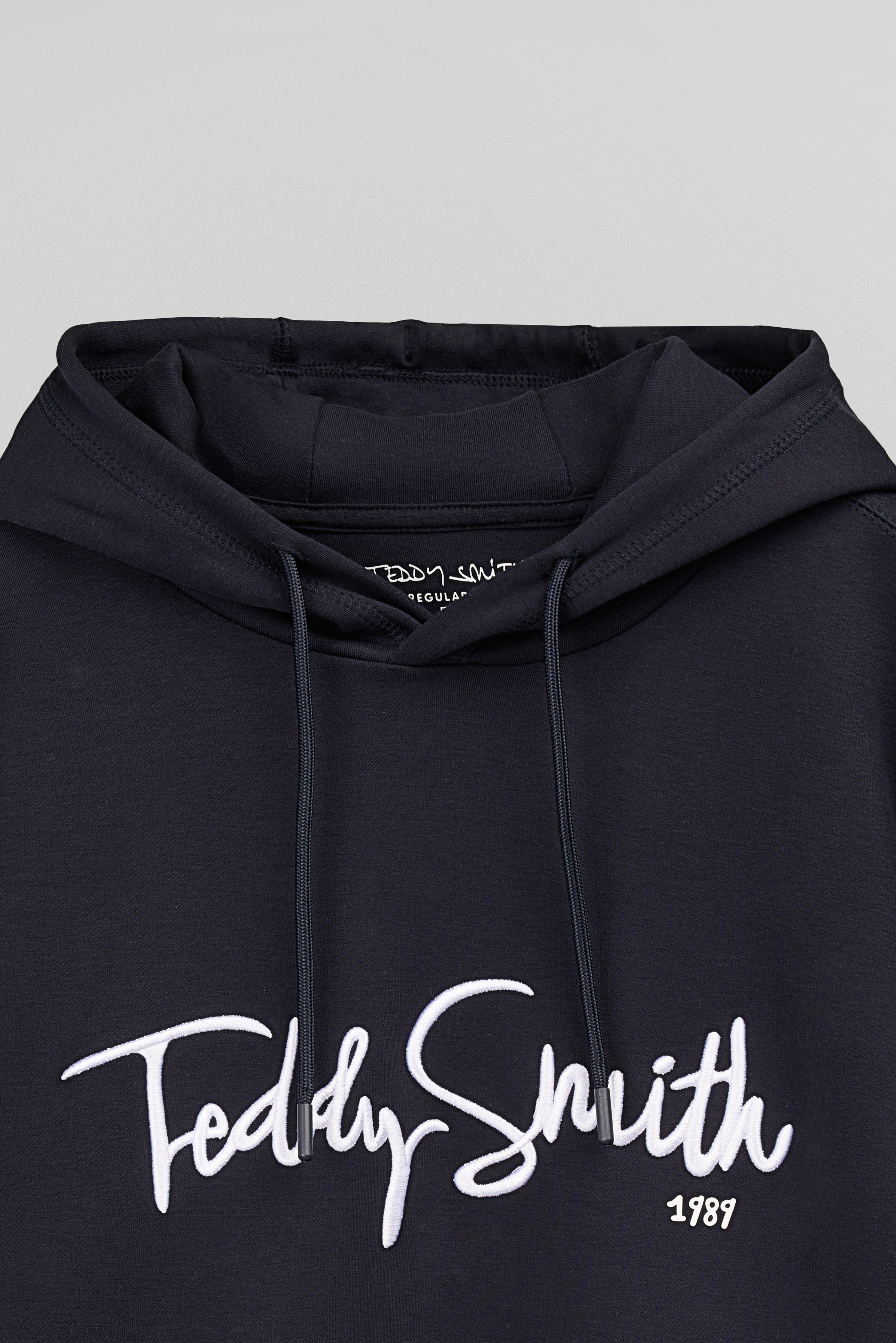 Teddy Smith S-Evry Hoody sweat homme bleu marine coton