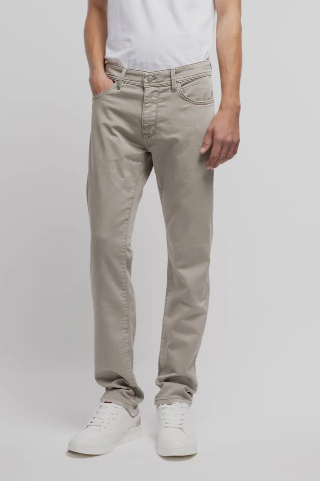 Teddy Smith Jim Rock Swe L32 Bleach Kaki jean homme ajusté