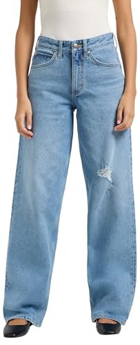 Lee Rider Loose jean femme Blue Koi 28W/31L ample