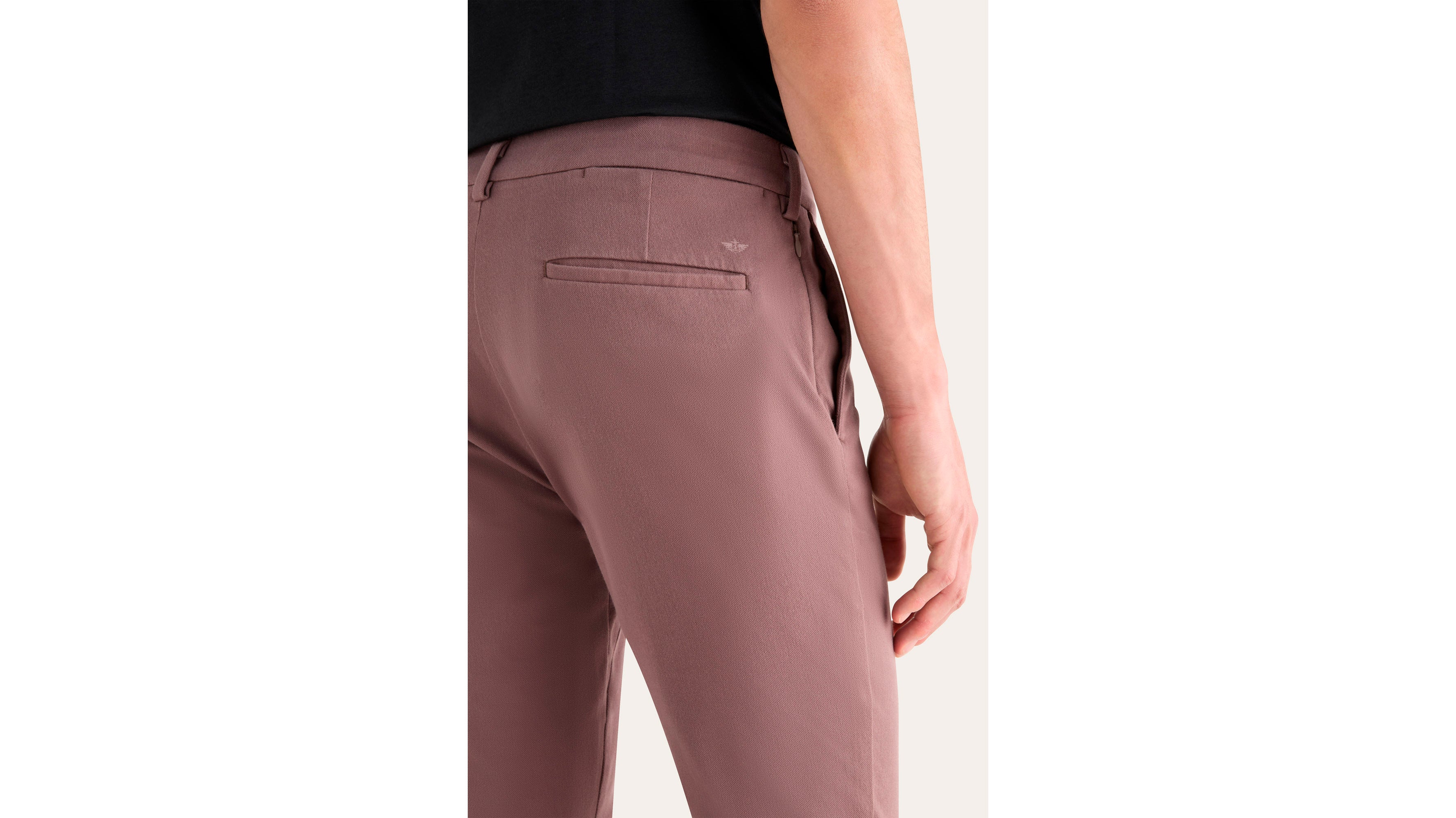 Dockers Go Activeflex Skinny chino rouge stretch