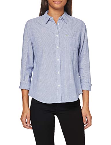 Lee Regular Chemise femme bleu frost coton