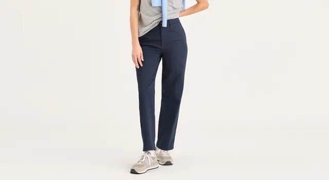 Dockers Blake chino taille haute bleu marine coupe droite