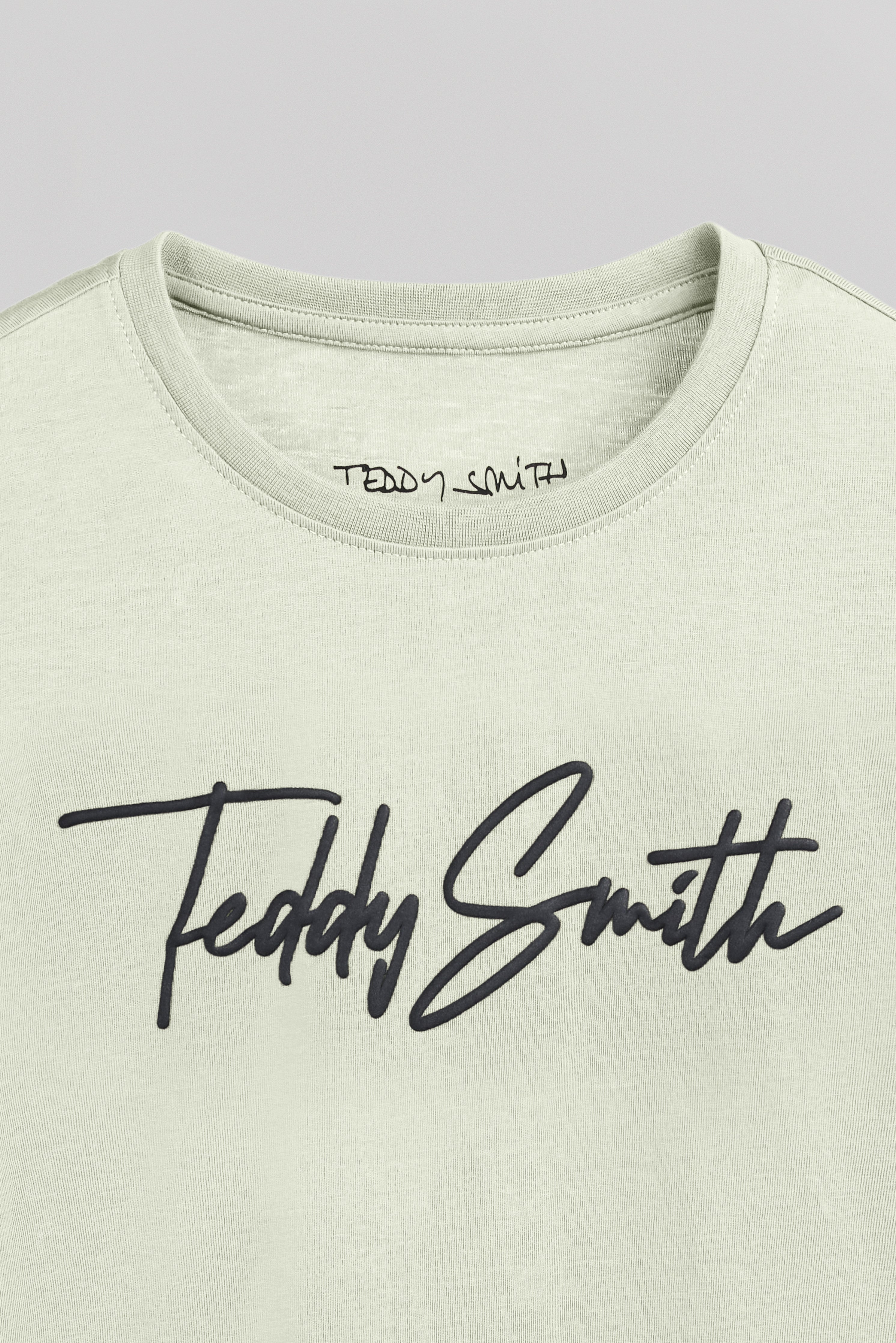 Teddy Smith T-Evan MC JR t-shirt vert nacré garçon
