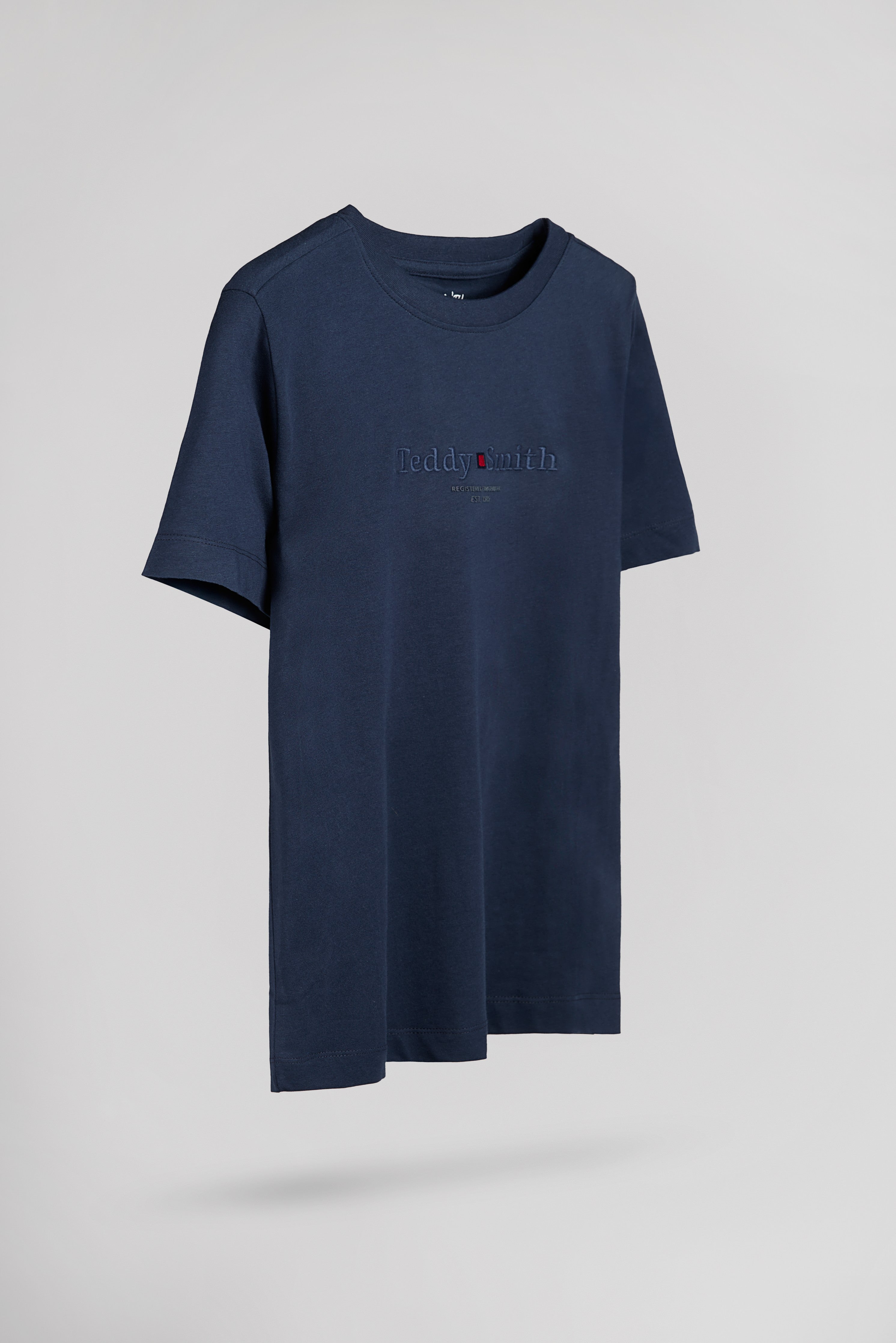 Teddy Smith T-Jim MC Jr t-shirt bleu navy 100% coton