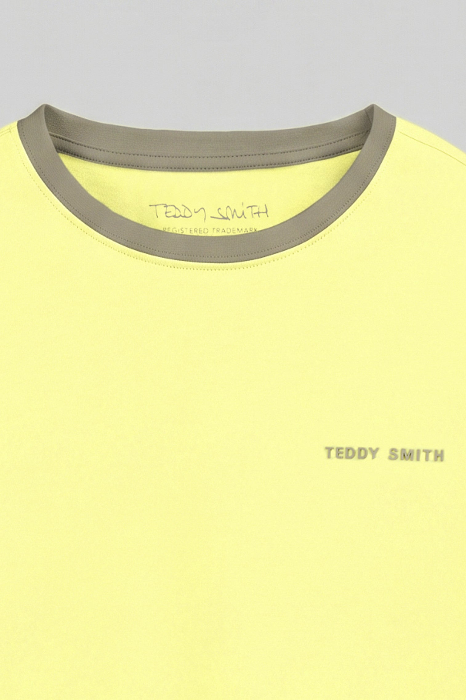Teddy Smith The-Tee 2 R MC t-shirt jaune citronnade