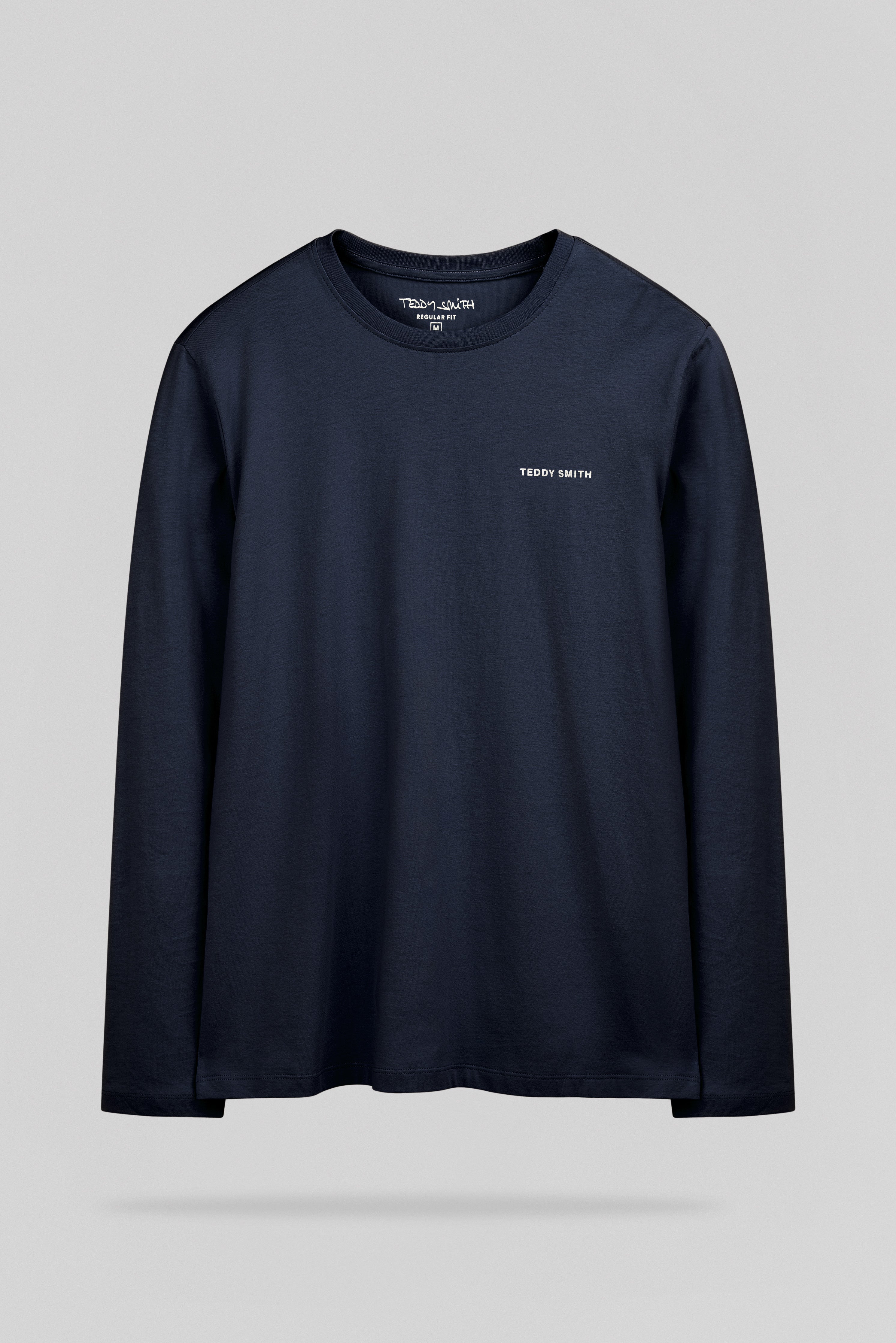 Teddy Smith The Tee 2 ML t-shirt manches longues navy coton