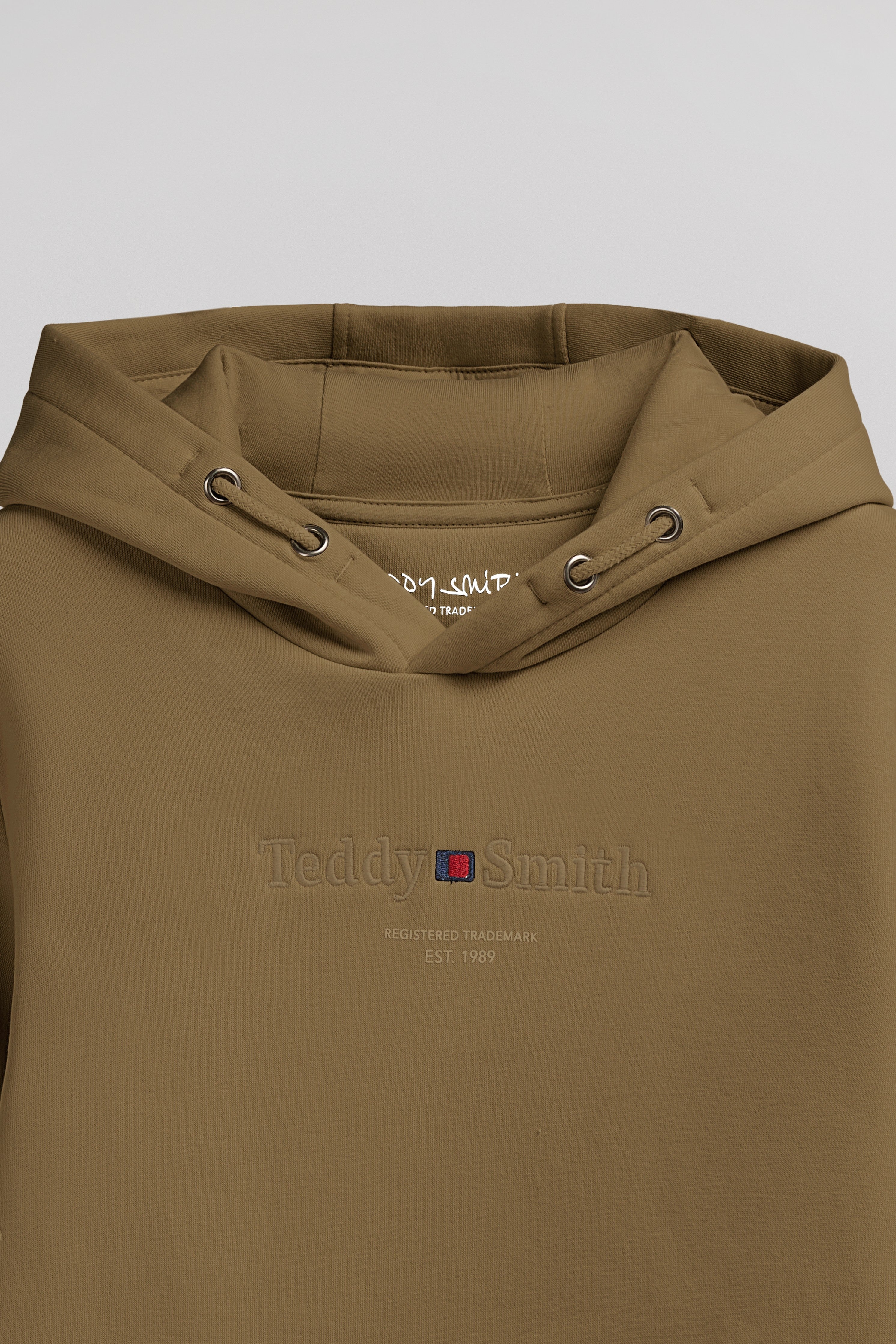 Teddy Smith S-Jim Hoody Jr sweat à capuche noisette garçon