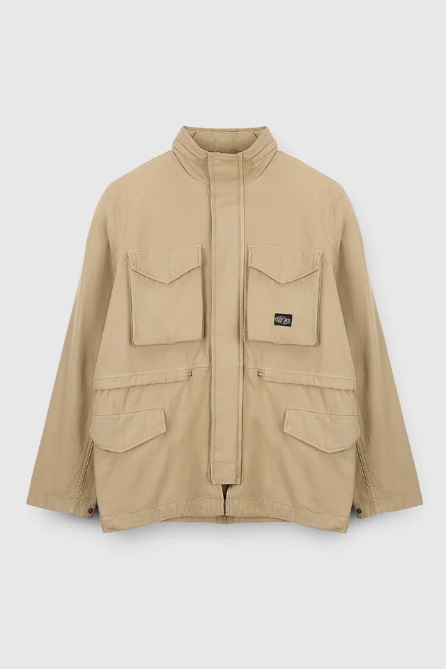Teddy Smith B-Claven Worker blouson beige homme
