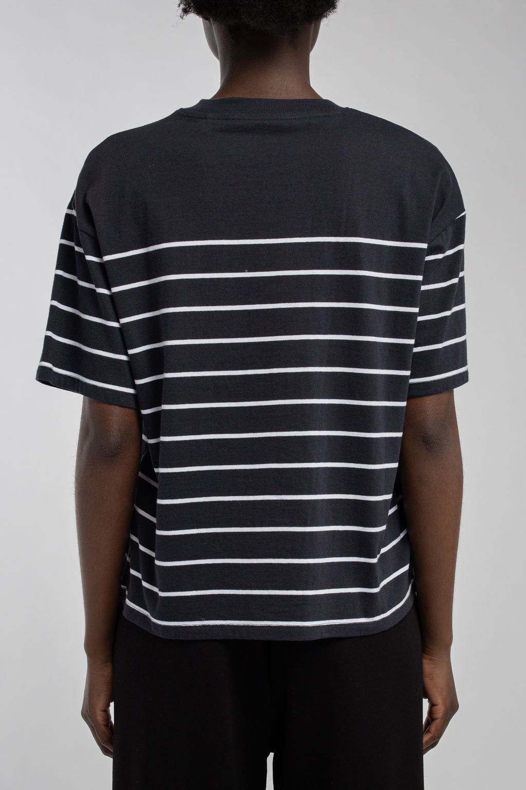 Teddy Smith T-Carla Stripes t-shirt bleu marine rayé