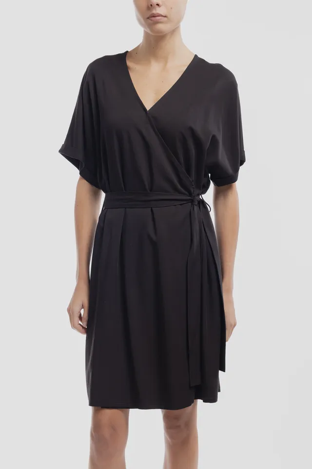 Teddy Smith R-Aude Robe femme noire portefeuille courte